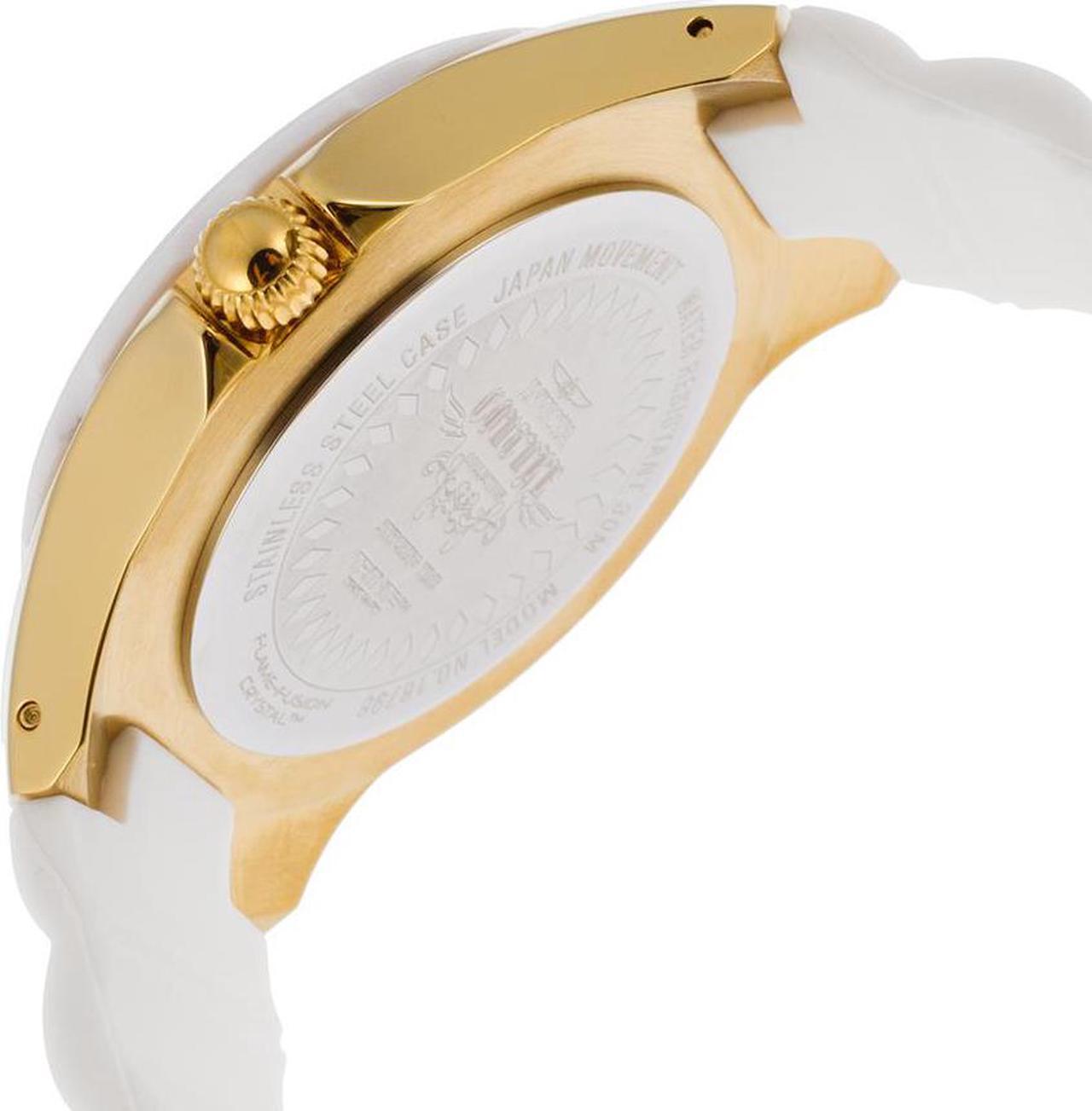 Alt view image 3 of 17 - Invicta 18796 Women's Chronograph White Polyurethane Flame Fusion Watch