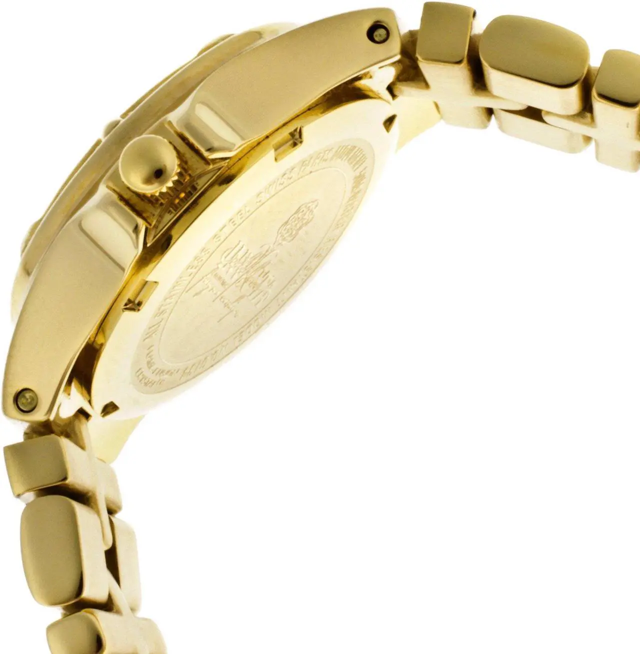 Alt view image 3 of 15 - Invicta 0134 Women's Wildflower 18K Gp Ss Gold-Tone Dial 18K Gp Ss Watch