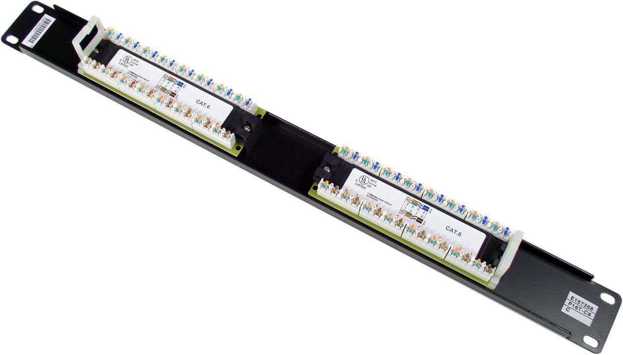 Main image of TRENDnet TC-P16C6 16-Port Cat.6 Patch Panel