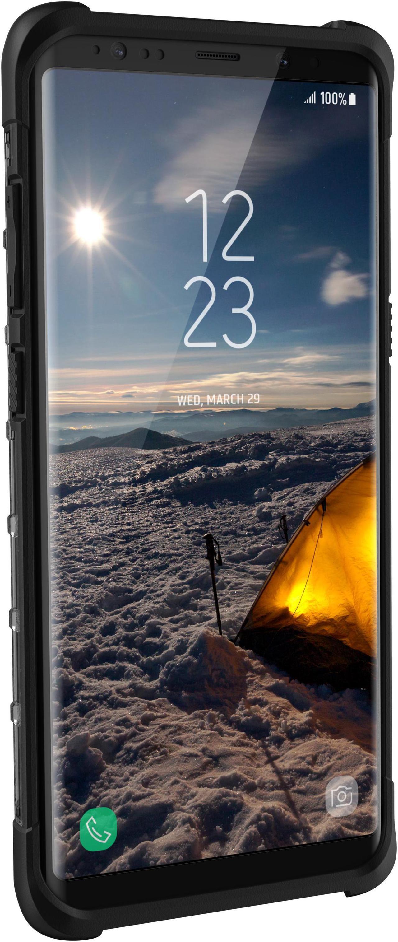 Alt view image 6 of 9 - UAG Samsung Galaxy Note 8 Plasma Feather-Light Rugged [Ice] Military Drop Tested Phone Case