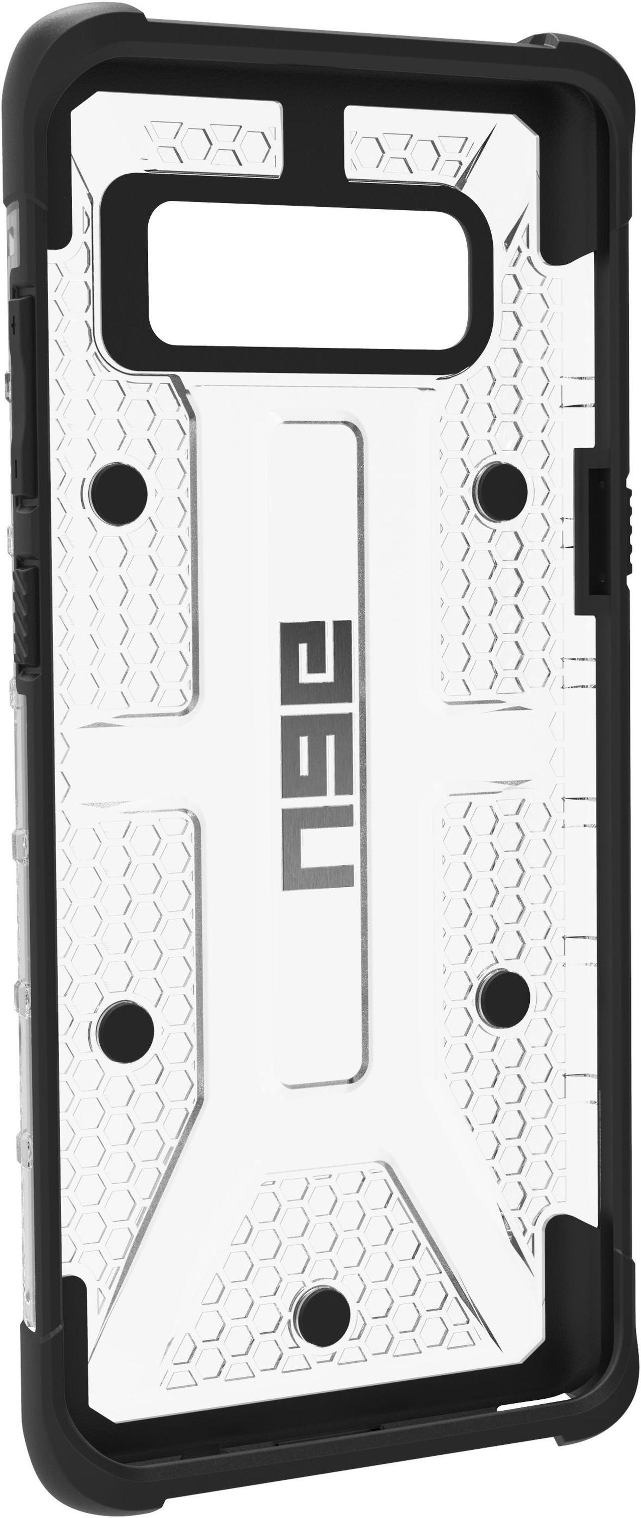 Alt view image 7 of 9 - UAG Samsung Galaxy Note 8 Plasma Feather-Light Rugged [Ice] Military Drop Tested Phone Case
