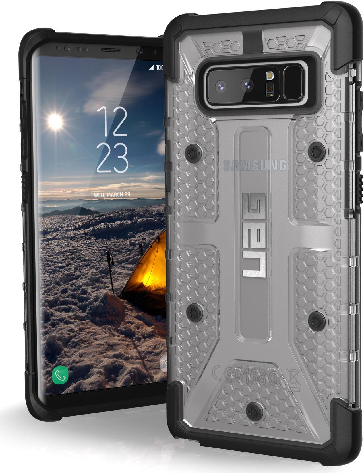 Main image of UAG Samsung Galaxy Note 8 Plasma Feather-Light Rugged [Ice] Military Drop Tested Phone Case