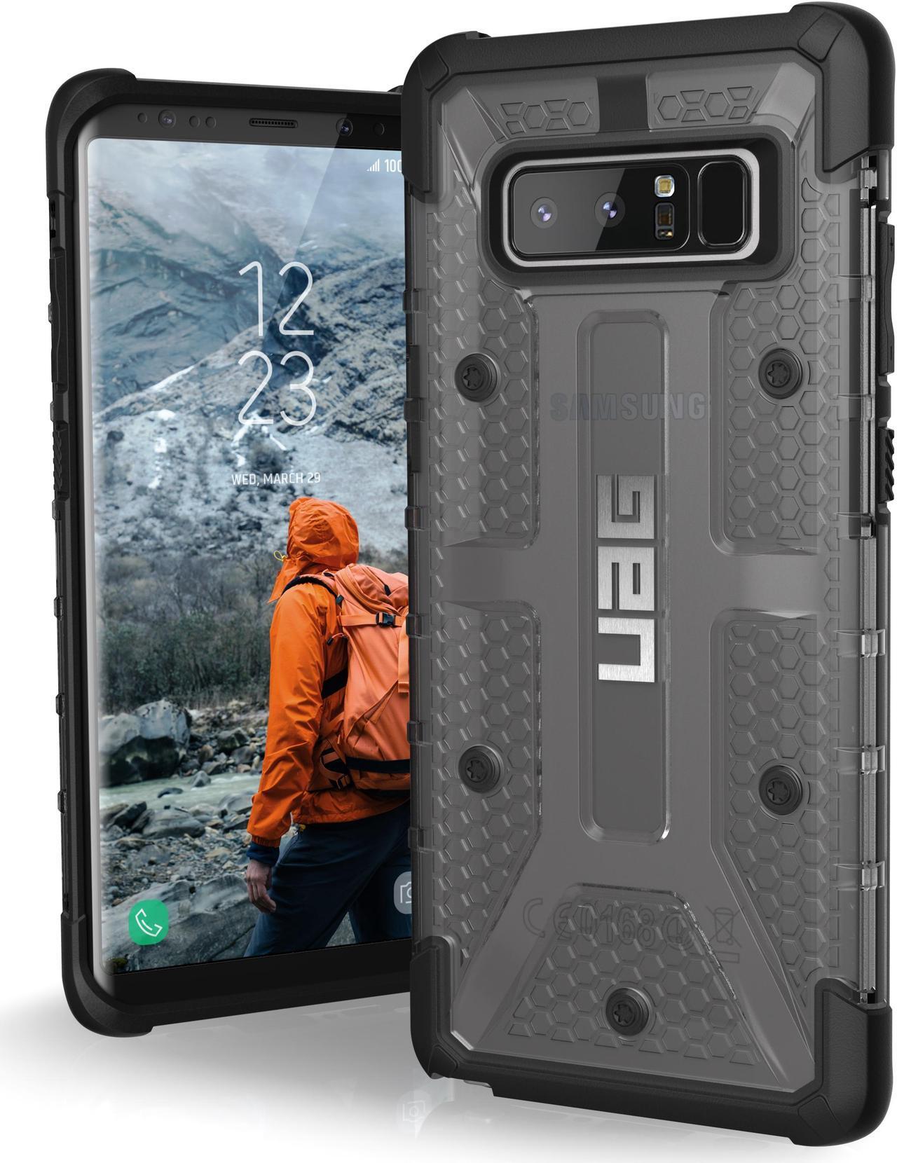Main image of UAG Samsung Galaxy Note 8 Plasma Feather-Light Rugged [Ash] Military Drop Tested Phone Case