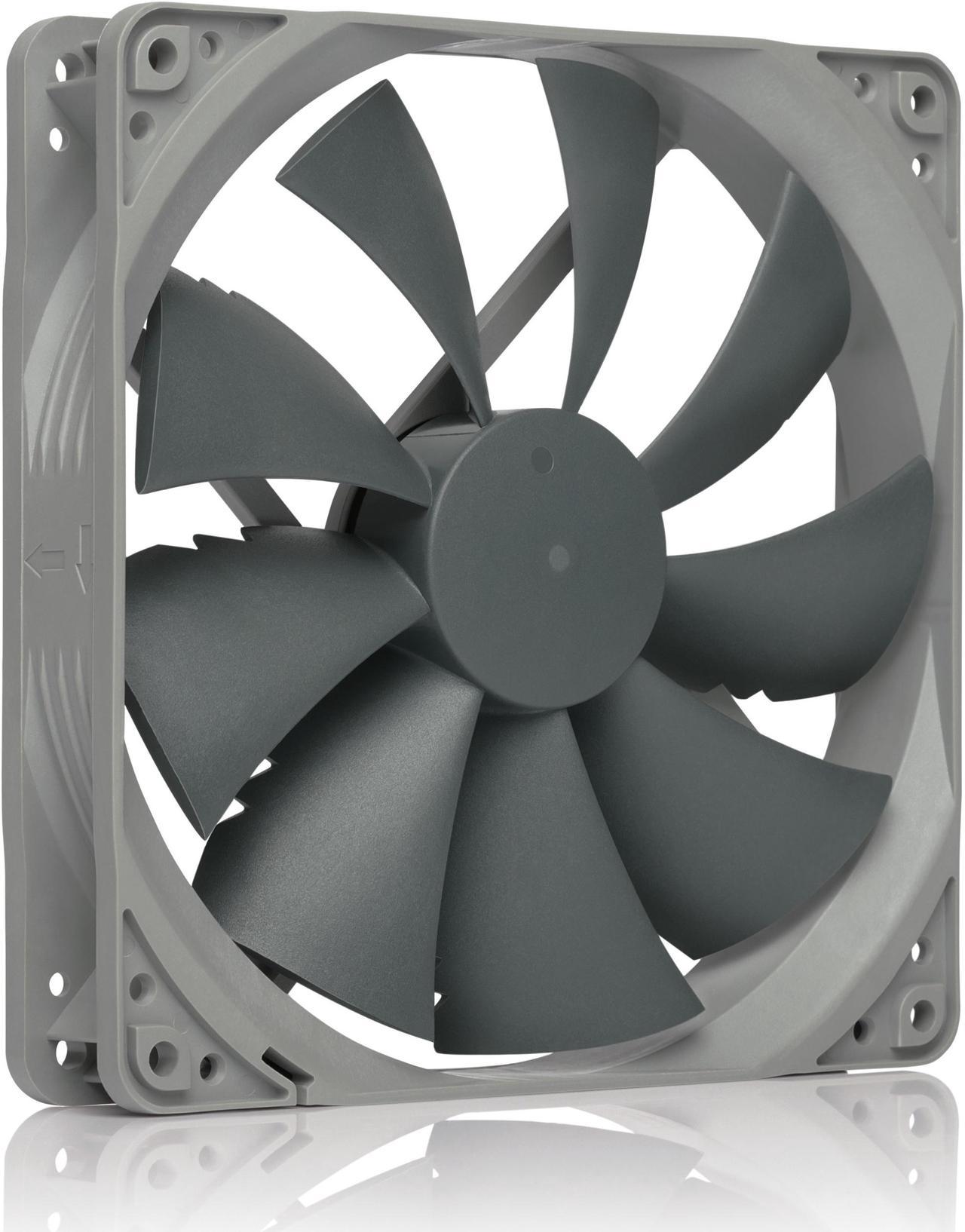 Noctua NF-P14s redux-1500 PWM, High Performance Cooling Fan, 4-Pin, 1500 RPM (140mm, Grey)