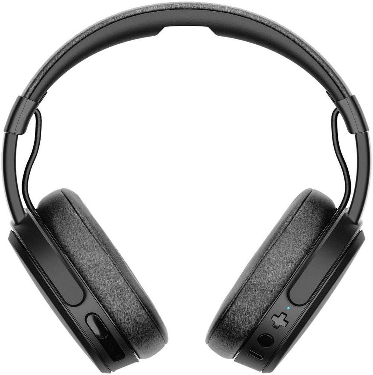 Alt view image 2 of 20 - Skullcandy Crusher Bluetooth Wireless Over-Ear Headphone with Microphone (Black/Coral)