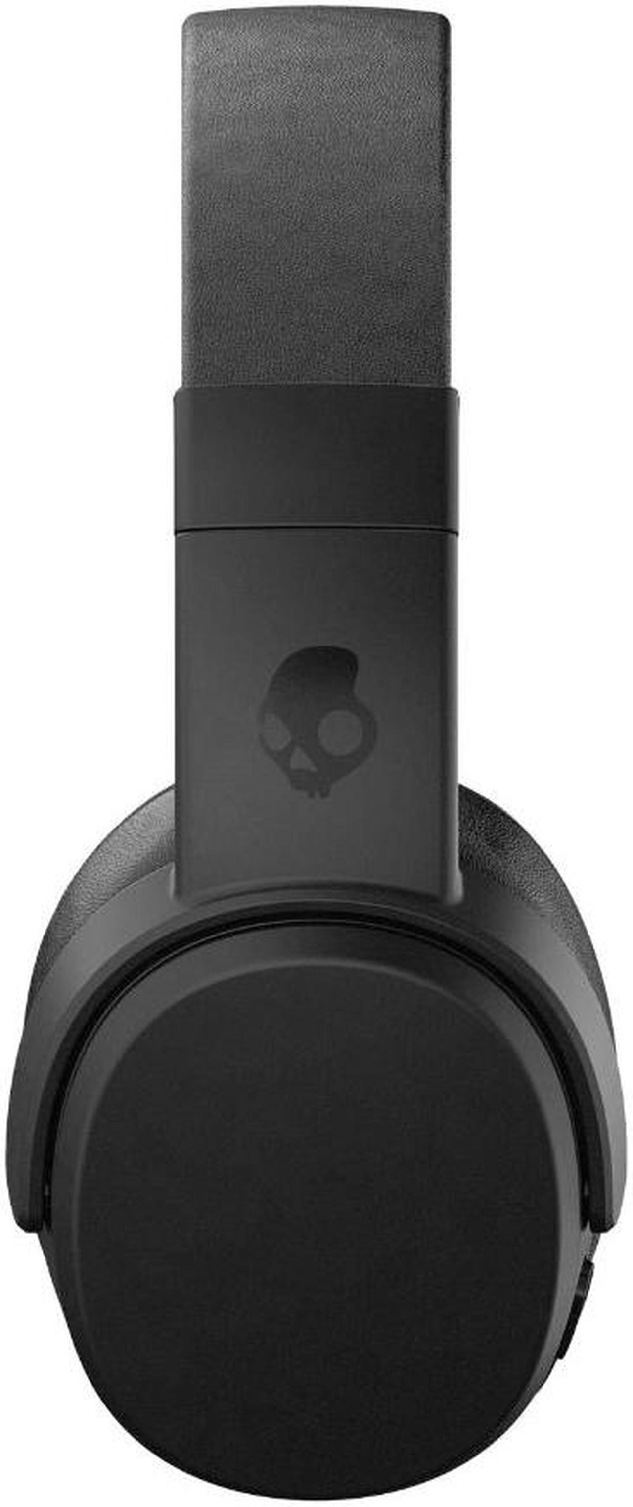 Alt view image 3 of 20 - Skullcandy Crusher Bluetooth Wireless Over-Ear Headphone with Microphone (Black/Coral)