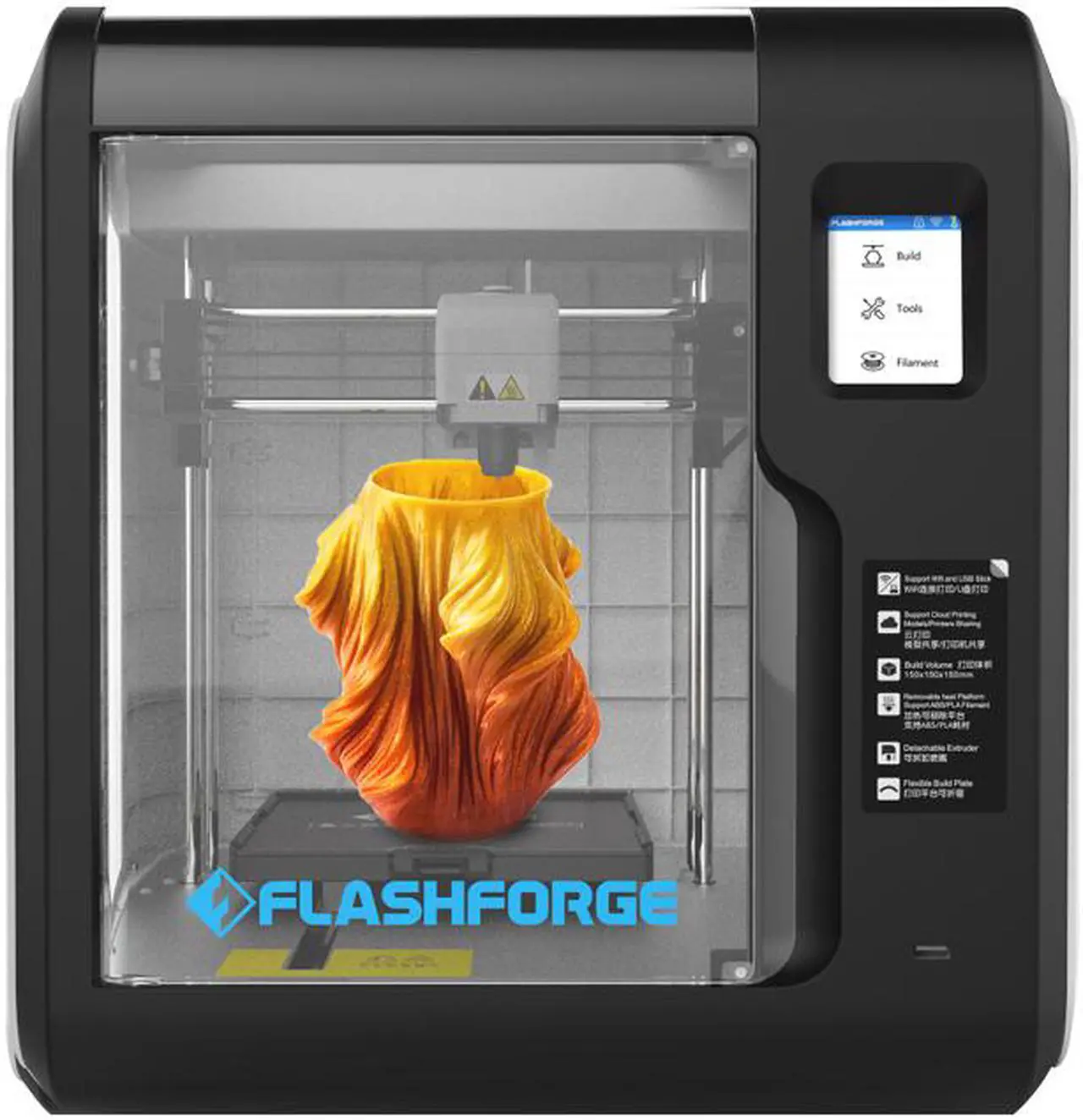 Main image of Flashforge 3D Printer Adventurer 3 Auto Leveling Quick Removable Nozzle High Precision