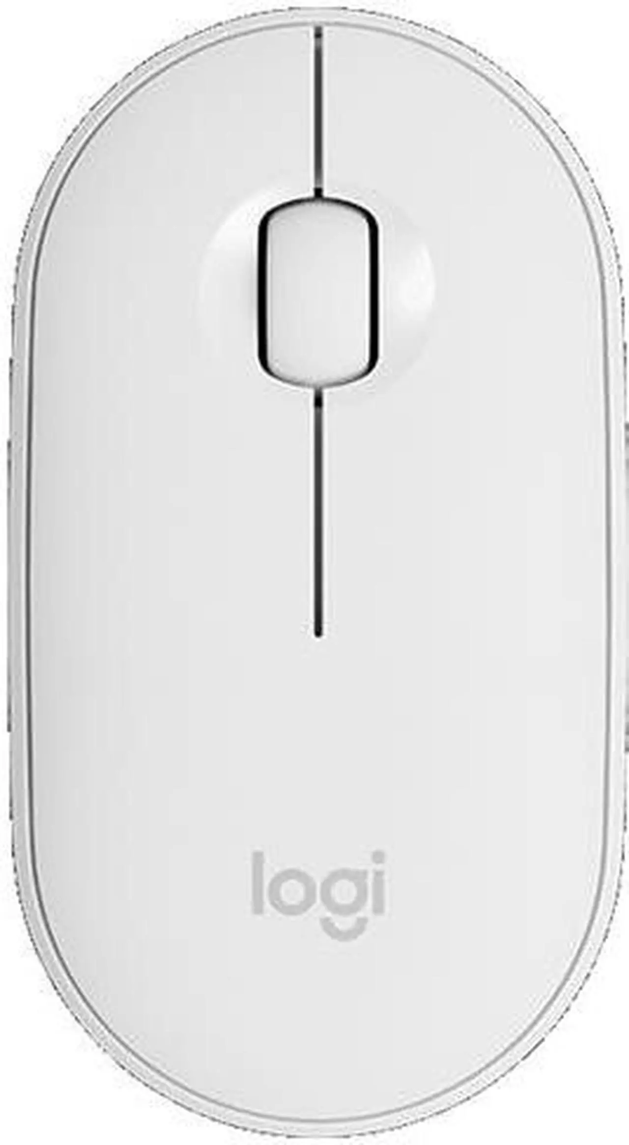 Alt view image 2 of 20 - Logitech Pebble M350 Wireless Mouse with Bluetooth or USB - Graphite