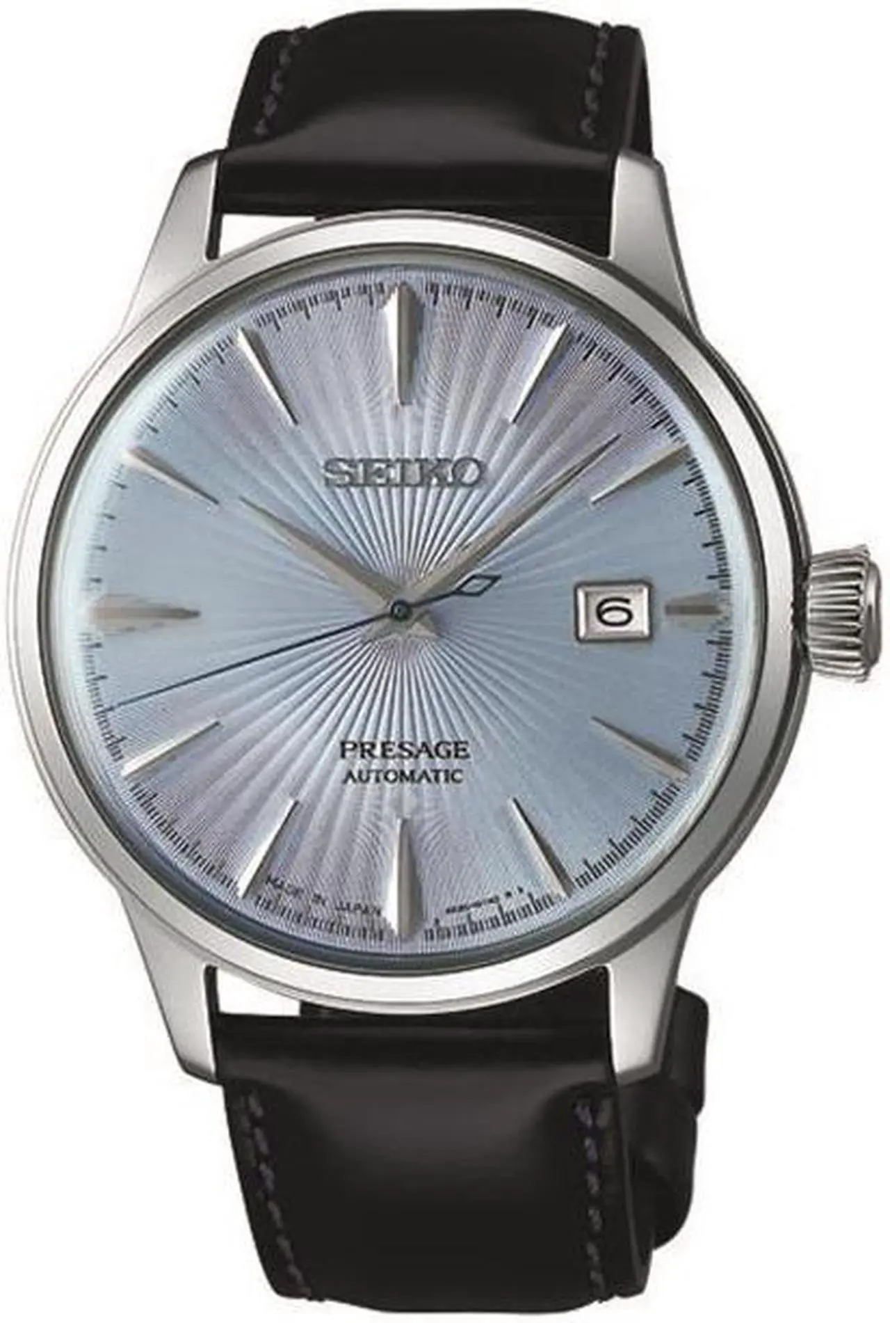 Alt view image 2 of 8 - Seiko Presage Mens Stainless Steel Blue Dial Automatic Watch SRPB43