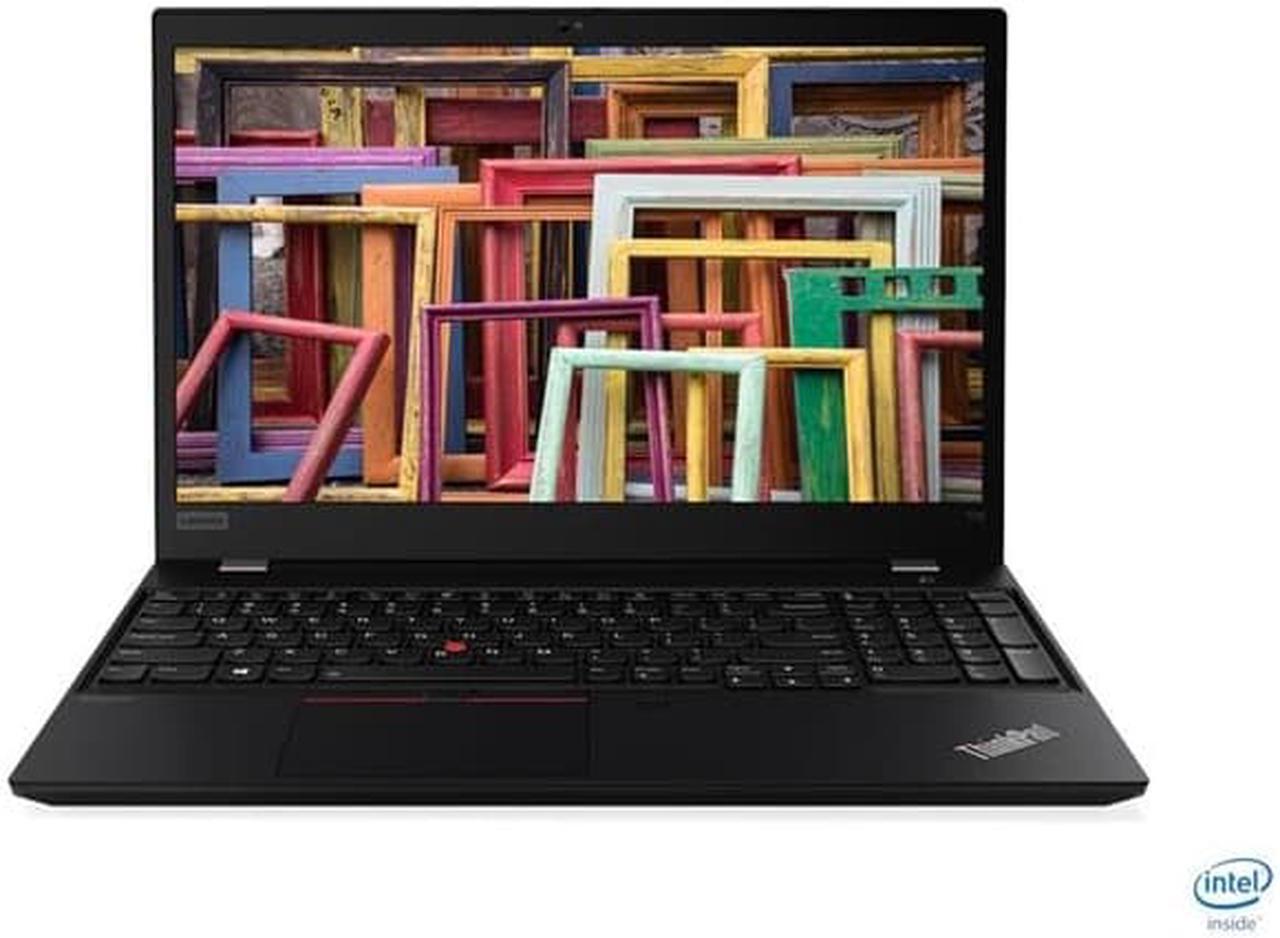 Alt view image 11 of 11 - Lenovo ThinkPad T15 Gen 1 20S6004PUS 15.6" Notebook - Full HD - 1920 x 1080 - Intel Core i5 (10th Gen) i5-10310U Quad-core (4 Core) 1.70 GHz - 8 GB RAM - 256 GB SSD - Glossy Black - Windows 10 Pr