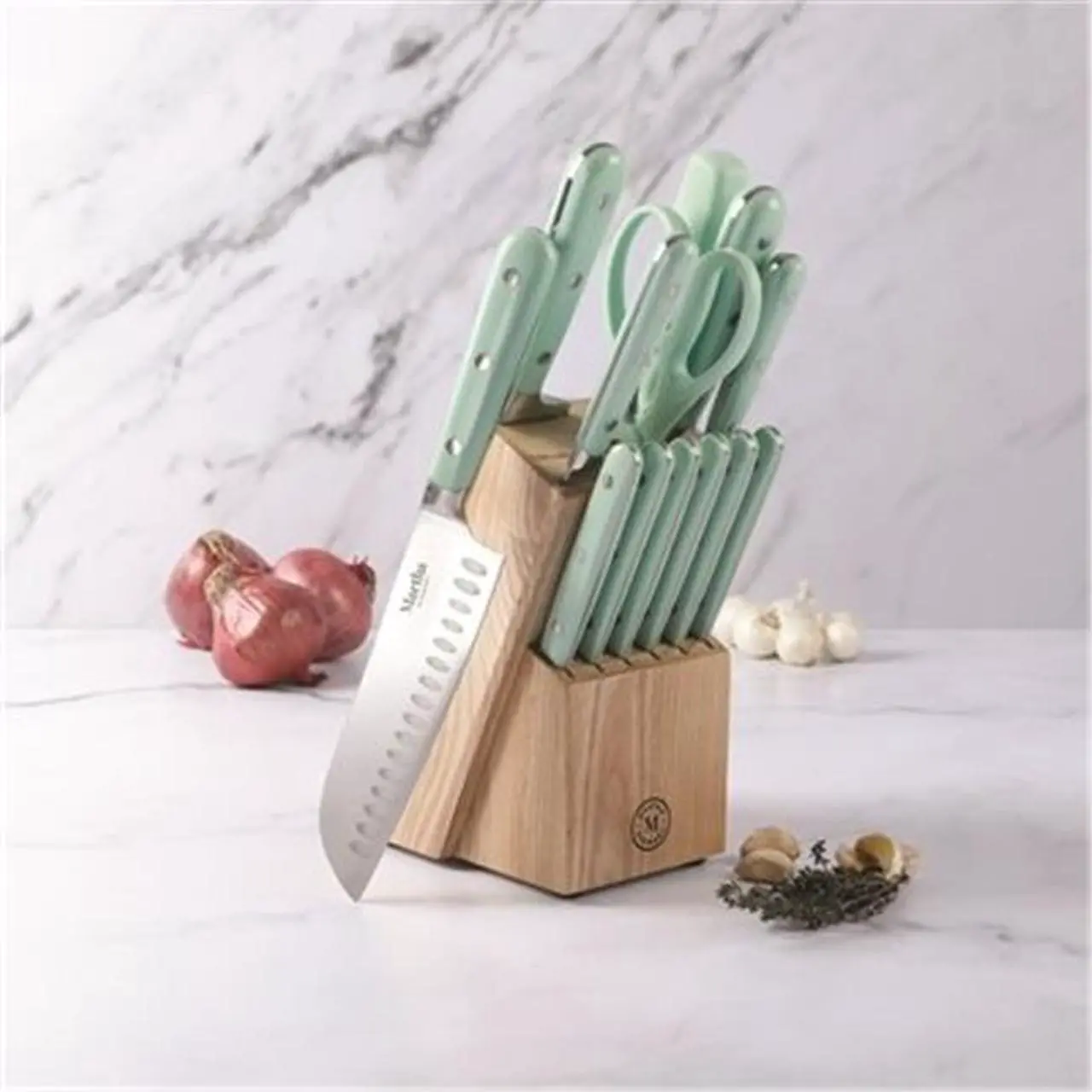 Alt view image 2 of 2 - Martha Stewart 14p cutlery set