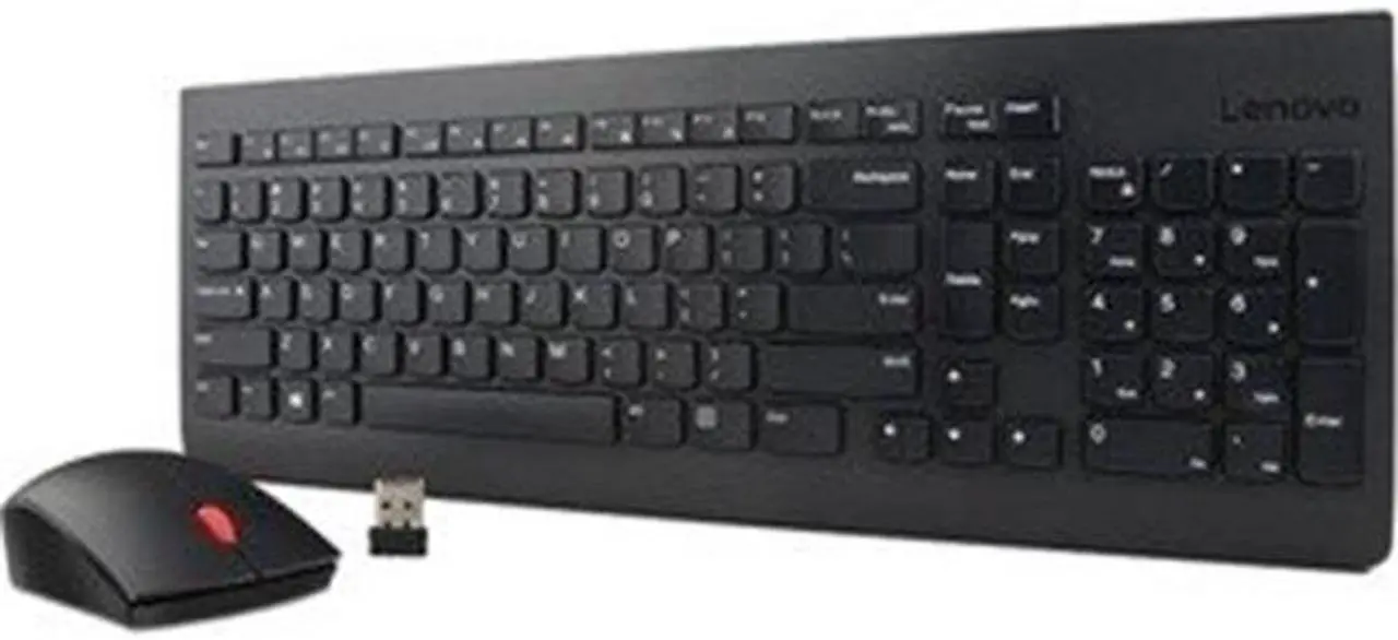 Alt view image 13 of 14 - Lenovo Essential Wireless Keyboard and Mouse Combo LA Spanish 171 (w/o Battery)