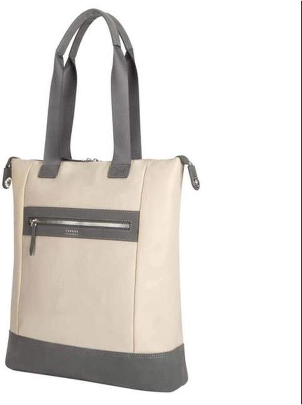 Alt view image 9 of 18 - TARGUS TBO00206GL NEWPORT NORTH-SOUTH TOTE  TAN  15INCH