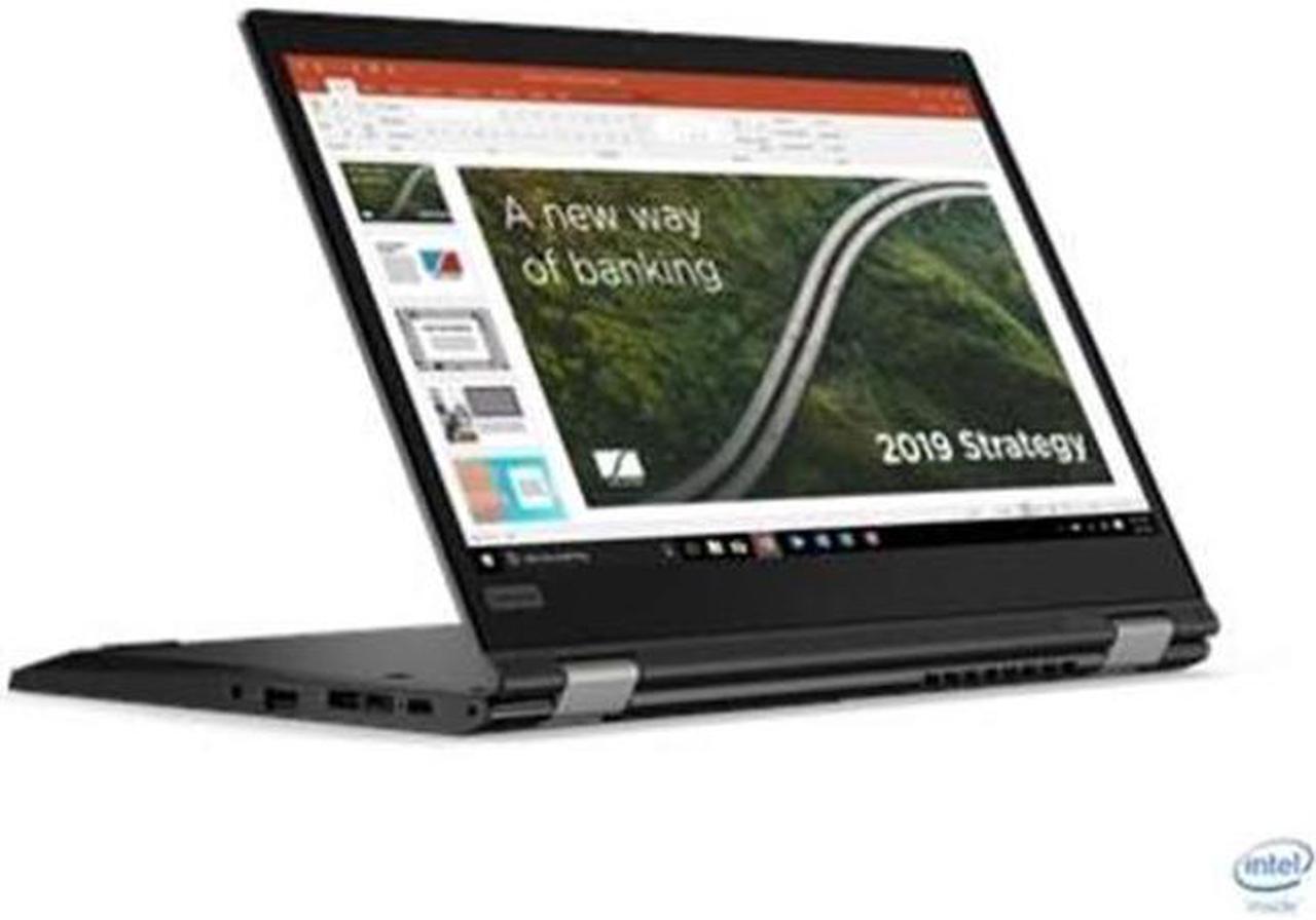 Alt view image 4 of 20 - Lenovo ThinkPad L13 Yoga Gen 2 (Intel) Intel Core i5-1135G7 8GB Memory 256 GB PCIe SSD Intel Iris Xe Graphics 13.3" 10-point Multi-touch 1920 x 1080 Convertible 2-in-1 Laptop Windows 10 Pro 64-bit 20VK0018US