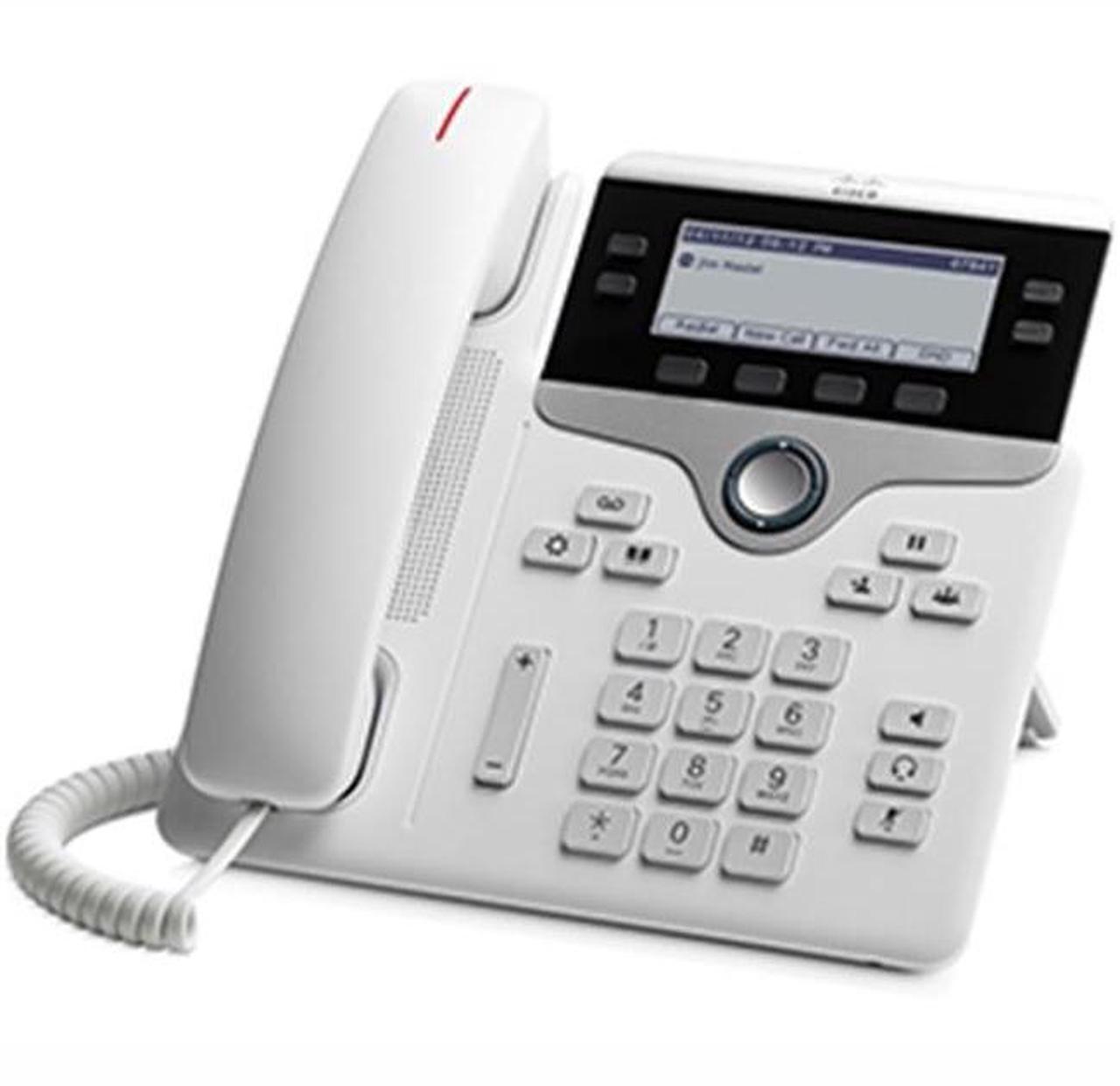 Alt view image 3 of 5 - Cisco CP-7841-W-K9= 7841 IP Phone - Corded - White