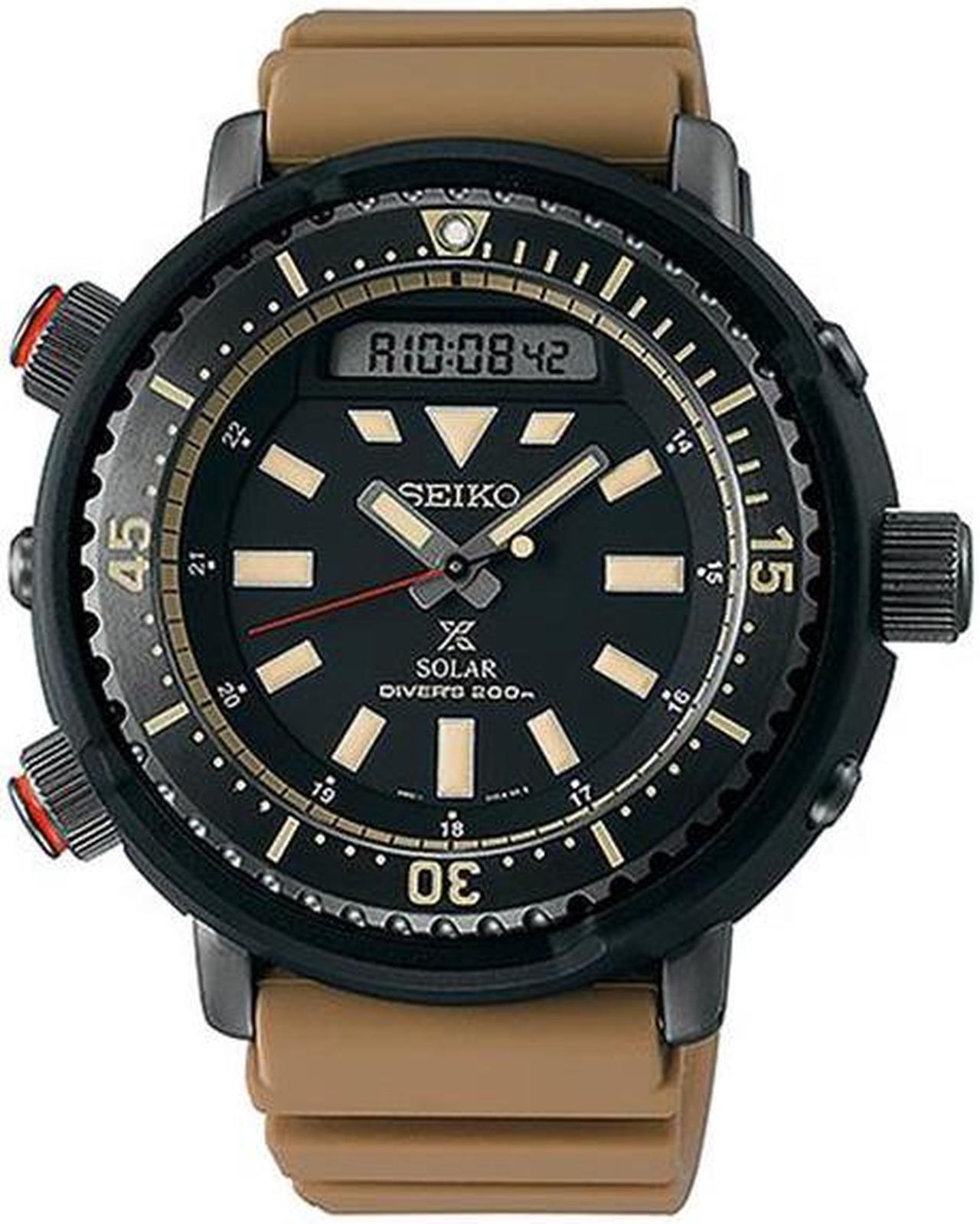 Alt view image 2 of 4 - Seiko SNJ029 Prospex inchArnie inch Tuna Dive Watch - Tan