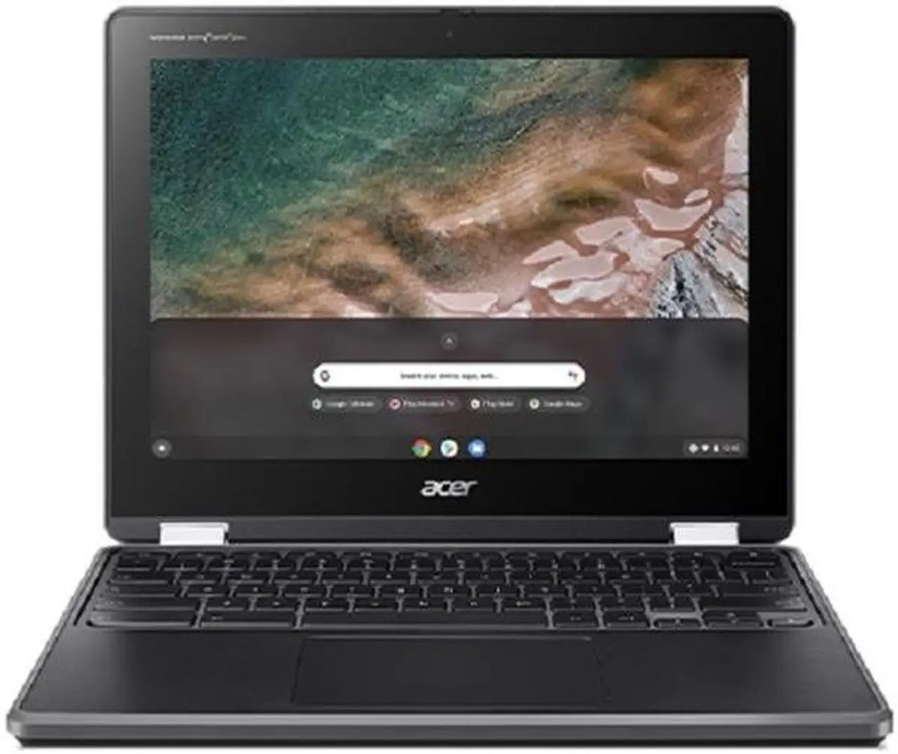 Alt view image 10 of 20 - Acer Chromebook Spin 512 R853TA R853TA-P3R1 12" Touchscreen 2 in 1 Chromebook - HD+ - 1366 x 912 - Intel Pentium Silver N6000 Quad-core (4 Core) 1.10 GHz - 8 GB RAM - 64 GB Flash Memory - Chrome