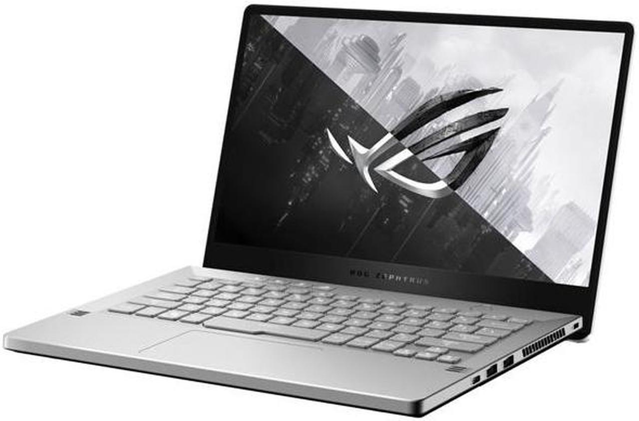 Alt view image 2 of 9 - Asus ROG Zephyrus G14 GA401 GA401QM-XS98Q-WH 14" Gaming Notebook - WQHD - 2560 x 1440 - AMD Ryzen 9 5900HS 3.10 GHz - 32 GB Total RAM - 1 TB SSD - Moonlight White