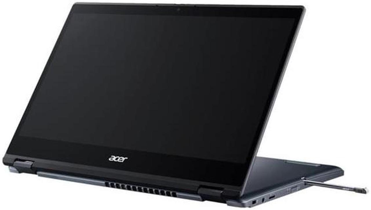 Alt view image 3 of 19 - Acer P414RN-51 TMP414RN-51-76AV 14" Touchscreen 2 in 1 Notebook - Full HD - 1920 x 1080 - Intel Core i7 i7-1165G7 Quad-core (4 Core) 2.80 GHz - 16 GB RAM - 512 GB SSD - Slate Blue - Windows 10 Pr