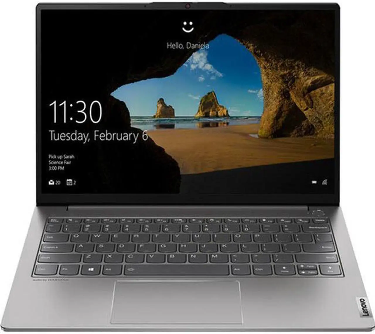 Alt view image 9 of 14 - Lenovo ThinkBook 13s G2 ITL 20V9006BUS 13.3" Touchscreen Notebook - QHD - 2560 x 1600 - Intel Core i5 i5-1135G7 Quad-core (4 Core) 2.40 GHz - 8 GB RAM - 256 GB SSD - Mineral Gray - Windows 10 Pro