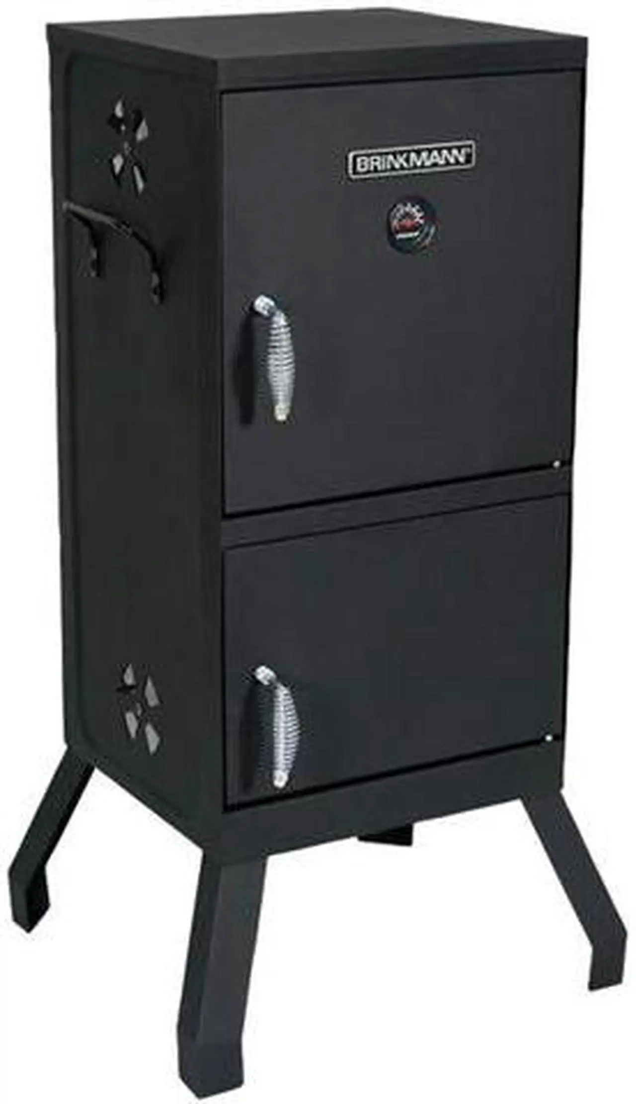 Main image of Brinkmann 810-5502-W Square 2-Door Vertical Charcoal Smoker