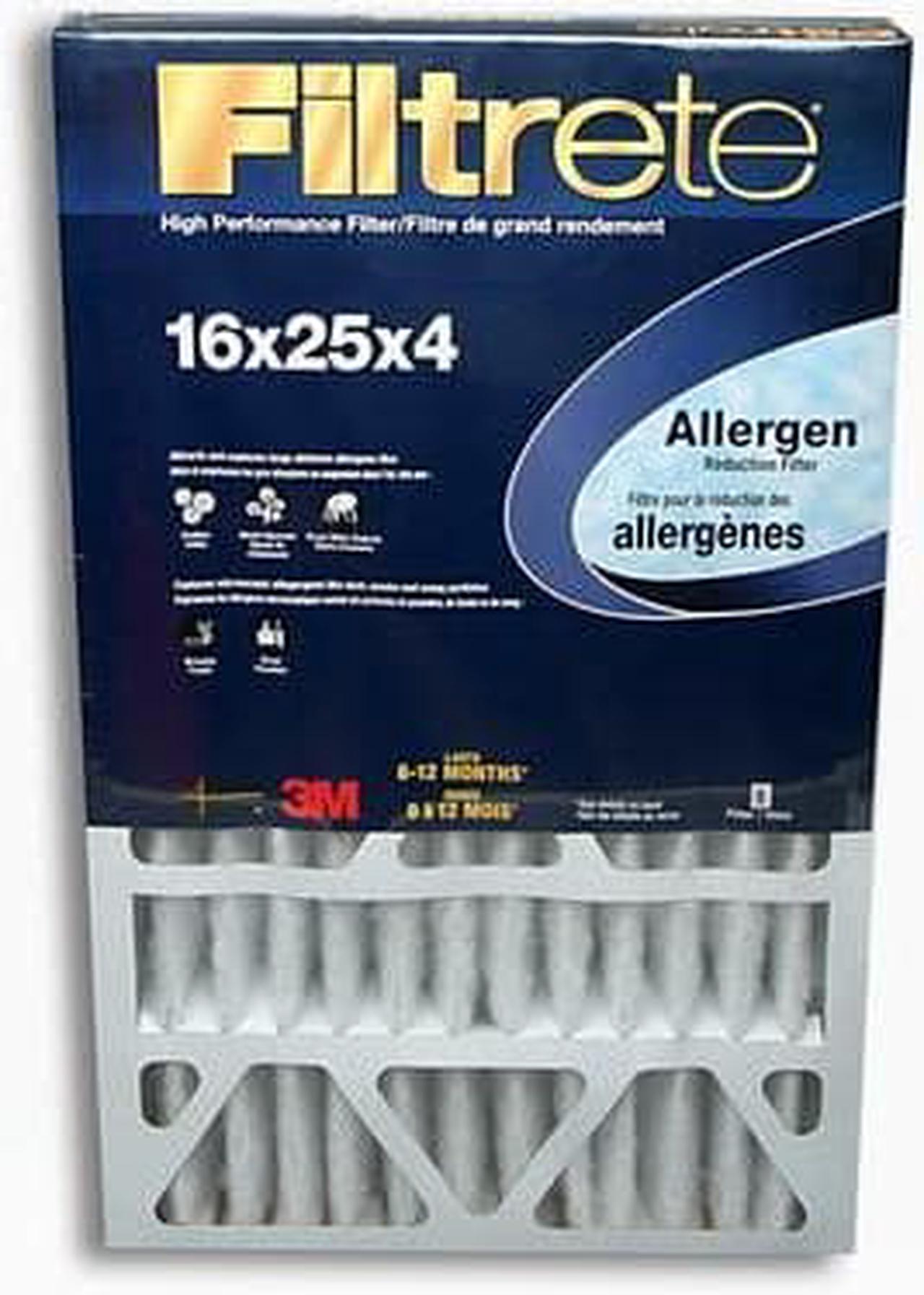 3m DP01DC-4 16 in. X 25 in. X 4 in. Allergen Reduction Filters 1550