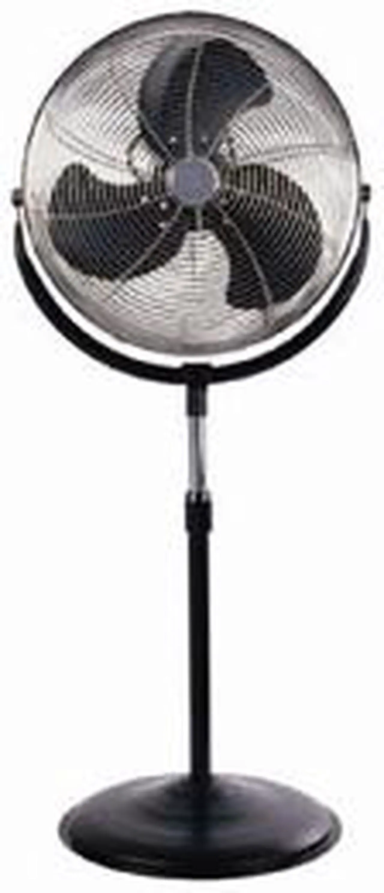 Main image of Optimus 18 in. Stand Fan Industrial Chrome Grill - Black - F4184