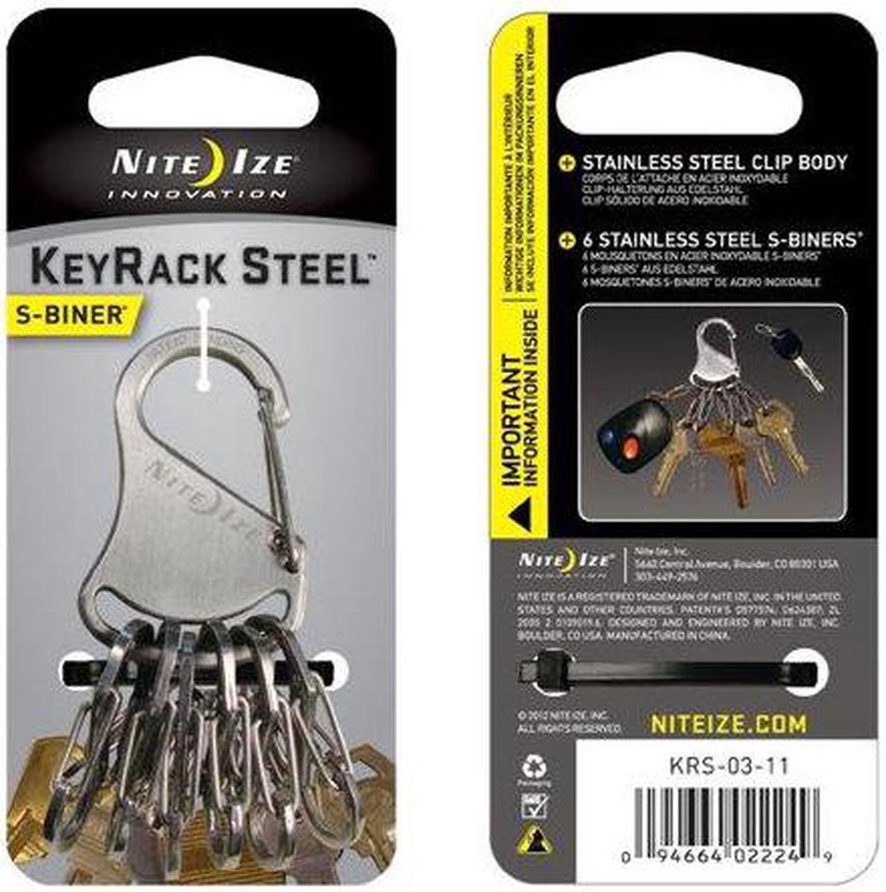 Main image of Key Rack, Stainless Steel, Silver