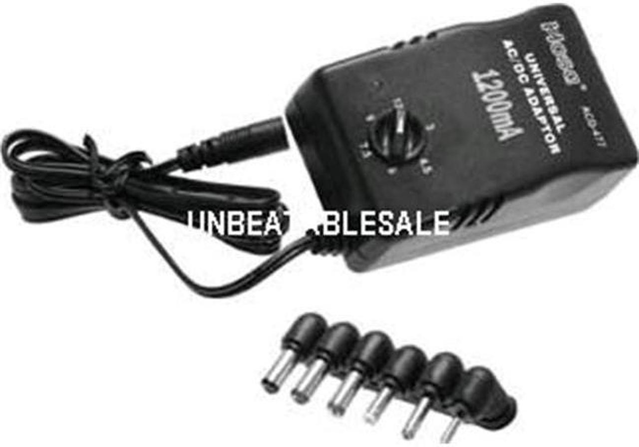 Alt view image 3 of 5 - HOSA Hosa Cable ACD477 Universal AC Power Supply