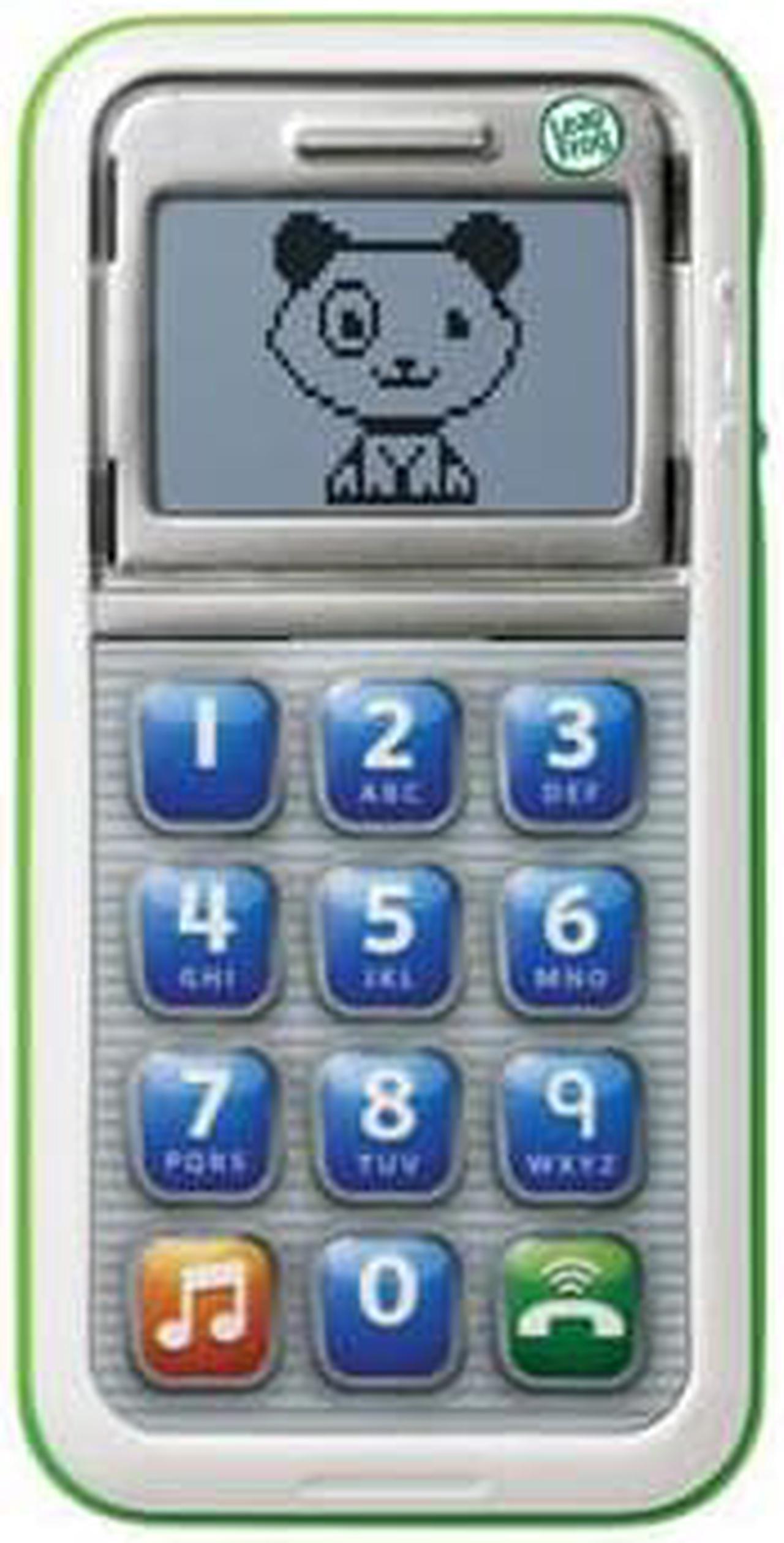 Alt view image 6 of 9 - LeapFrog Chat & Count Phone - White & Black