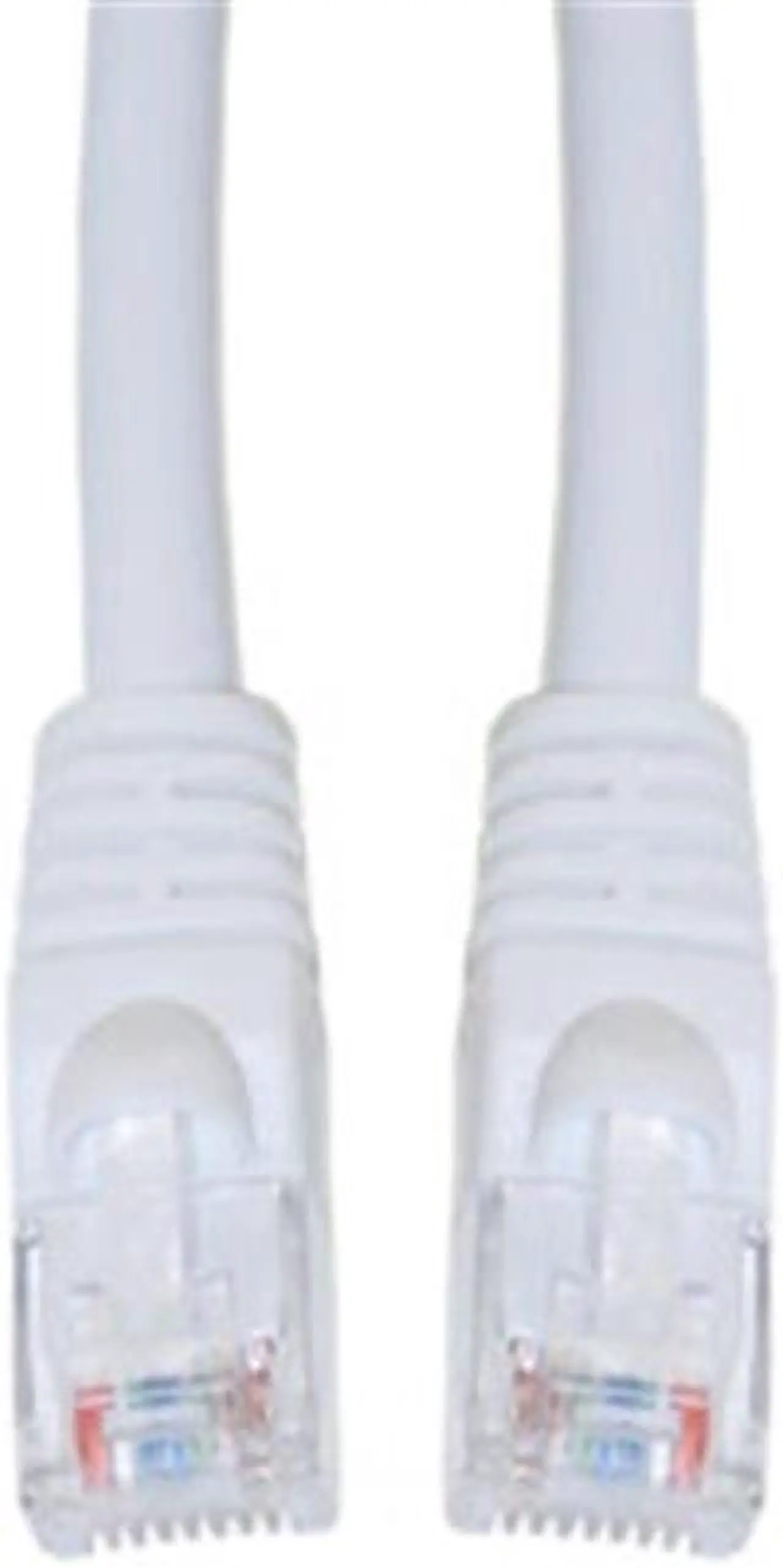 Main image of CableWholesale 13X6-09103 Cat6a White Ethernet Patch Cable  Snagless Molded Boot  500 MHz  3 foot