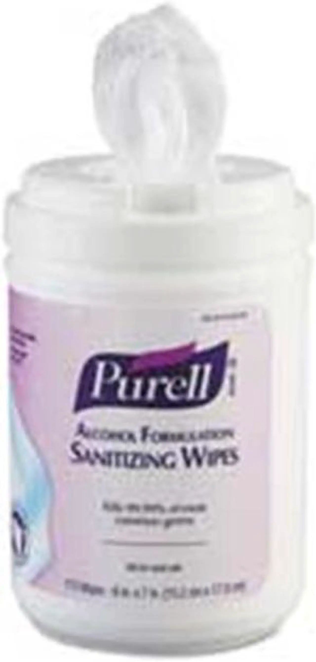 Main image of Go-Jo Industries 903106 Premoistened Sanitizing Wipes - Alcohol Formulation, White