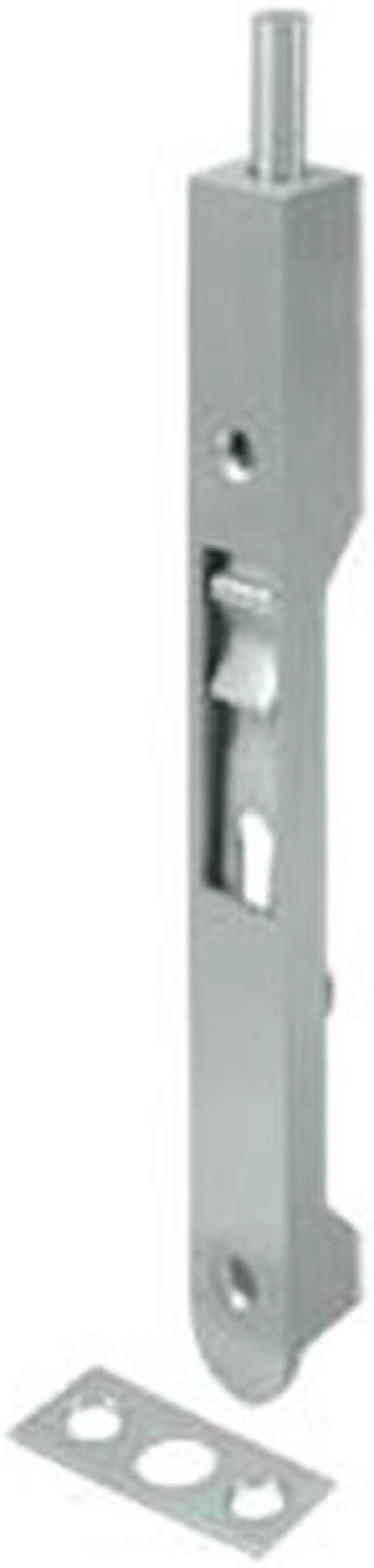 Main image of Deltana 7FBR26D 7 in. Heavy Duty Flush Bolt, Satin Chrome - Solid