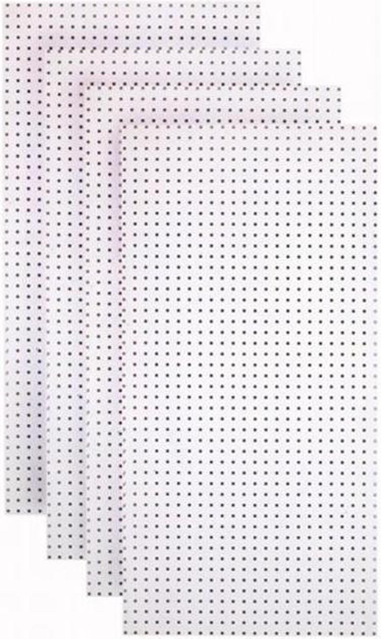 Main image of Hardwood Pegboard Panel with 100 lb. Load Capacity, 48"H x 24"W, White, 4 PK