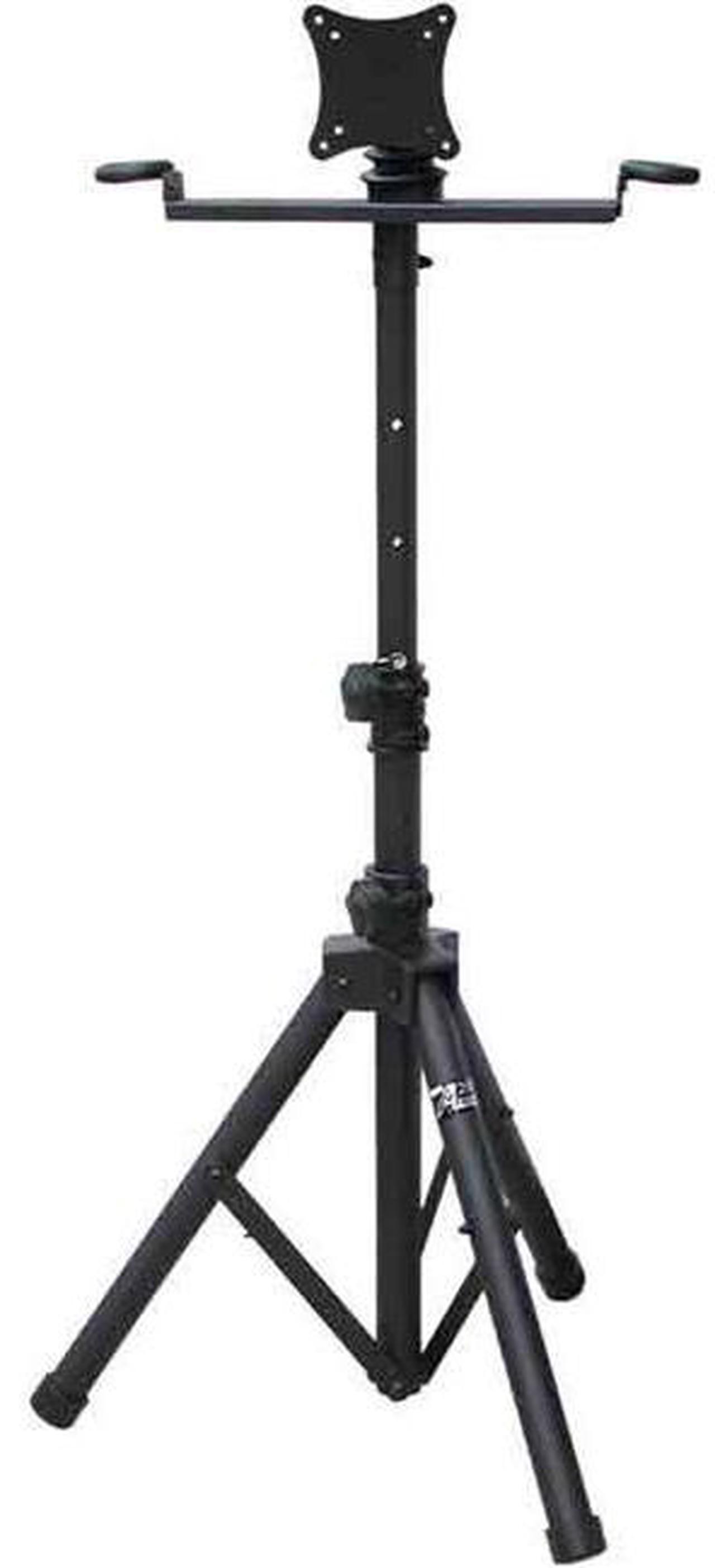 Alt view image 3 of 4 - Audio2000 Flat Panel TV/Monitor Stand with Foldable Tripod Legs - AST420Y