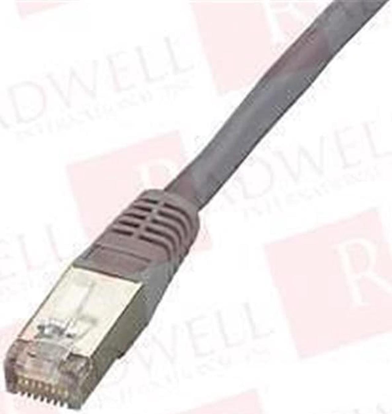 Alt view image 2 of 3 - CAT5 100-MHZ SOLID ETHERNET PATCH CABLE - SHIELDED (S/FTP), CMP PLENUM, SNAGLESS