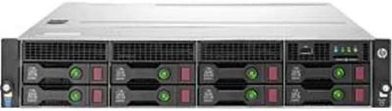 Alt view image 3 of 6 - HP ProLiant DL80 G9 Rack Server System Intel Xeon E5-2620 v4 2.10 GHz 8GB No Hard Drive 840616-S01