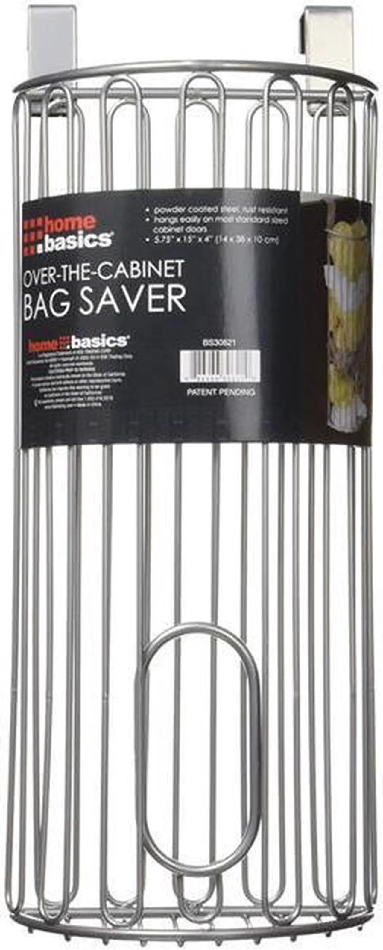 Home Basics Over the Cabinet Bag Organizer