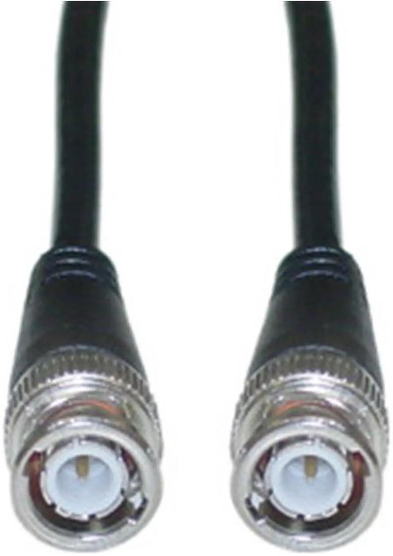 Alt view image 2 of 2 - BNC RG58 Coaxial Cable Black BNC Male Copper Stranded Center Conductor 3 foot