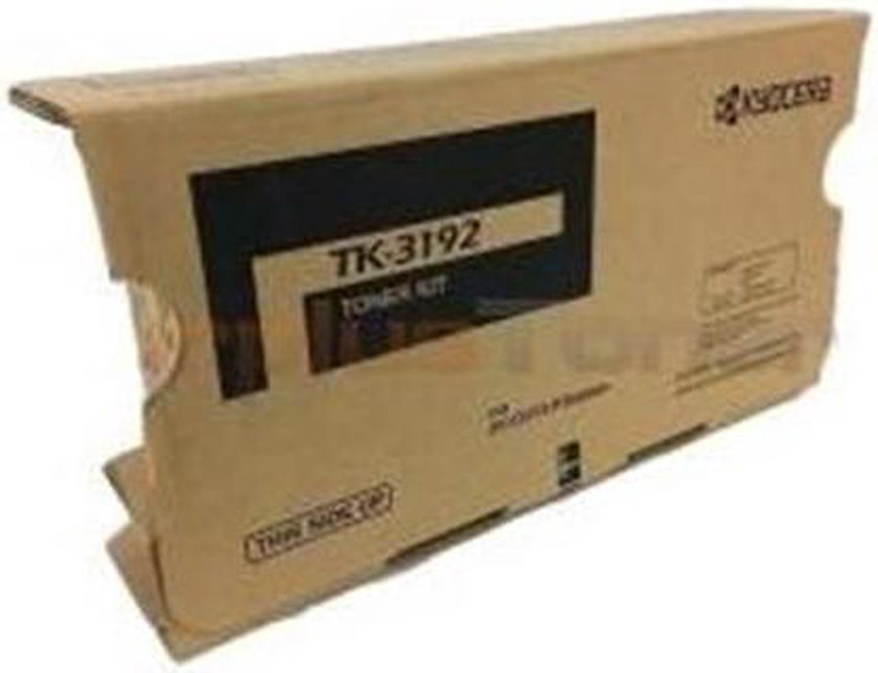 Black Toner Cartridge for Kyocera TK-3192 ECOSYS M3660idn, ECOSYS M3860idn, ECOSYS M3860idnf, ECOSYS P3060dn, ECOSYS P3260dn, Genuine Kyocera Brand