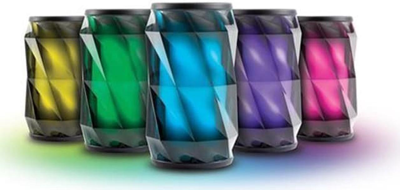 Alt view image 8 of 14 - iHome iBT74 Color Changing Rechargeable Speaker With Bluetooth (Black)