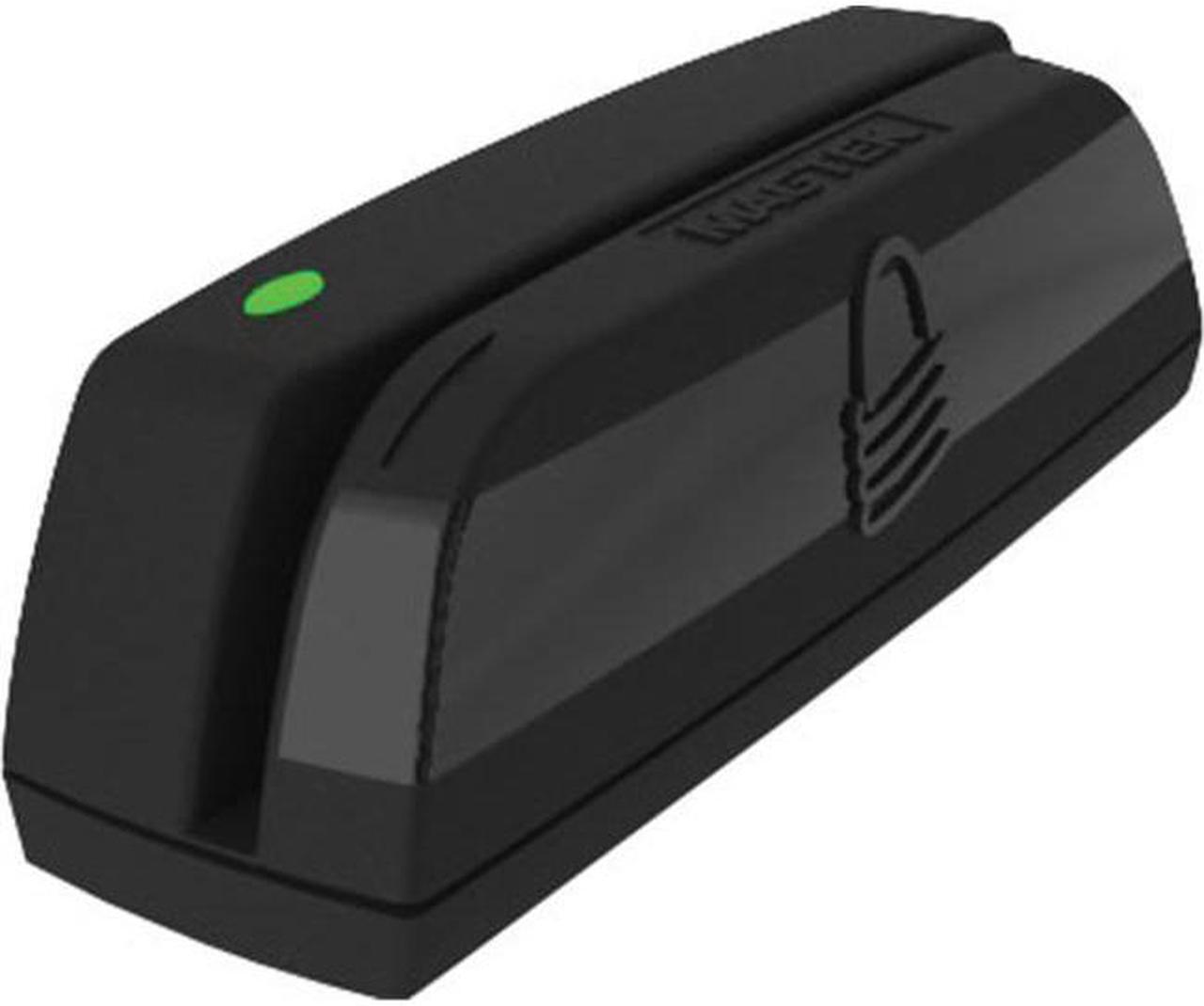 Main image of Magtek - MSR Readers 21073075 6 ft. Dynamag USB HID Secure Credit Card Reader, Black