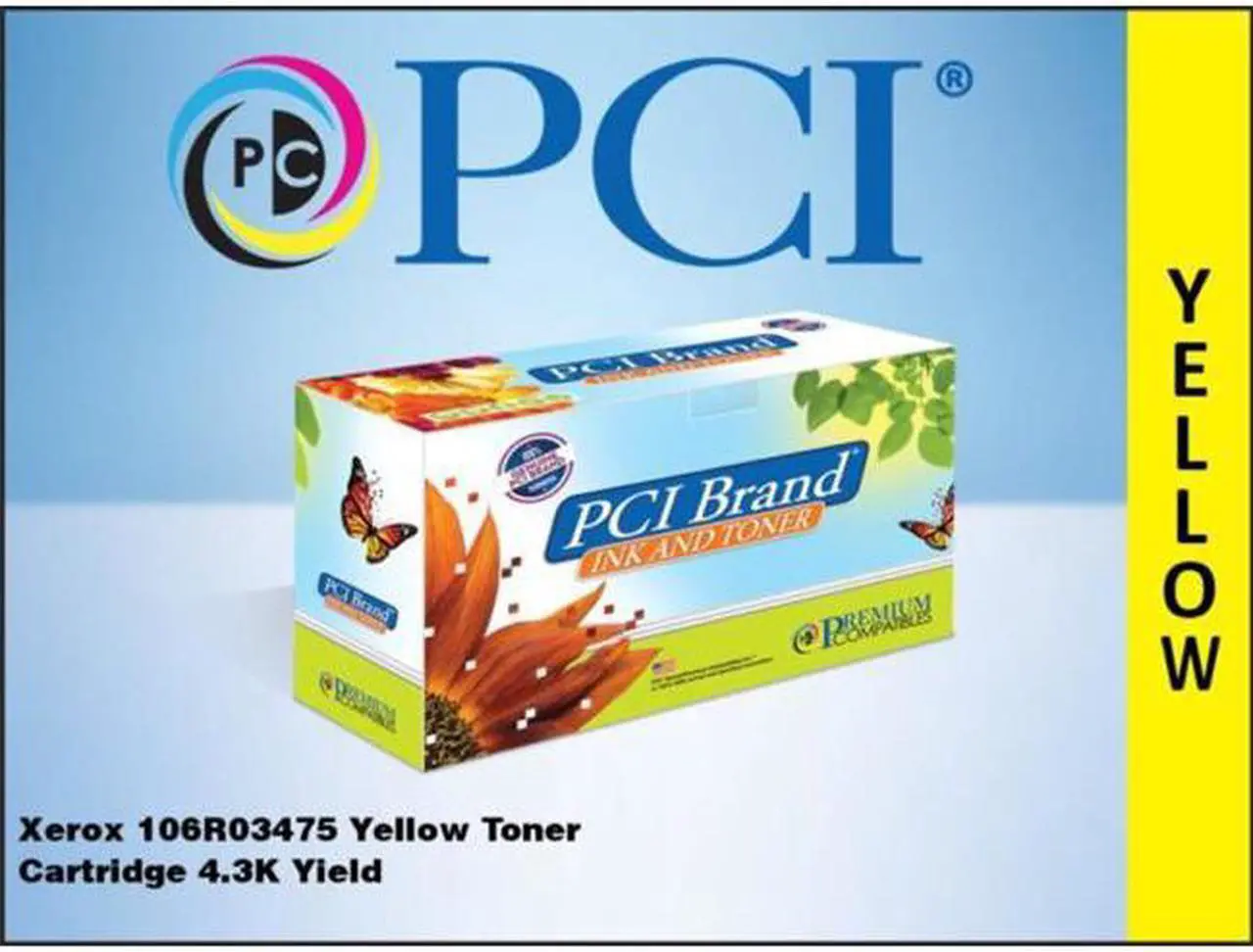 Main image of PCI 106R03475-PCI PCI BRAND COMPATIBLE XEROX 106R03475 YEL