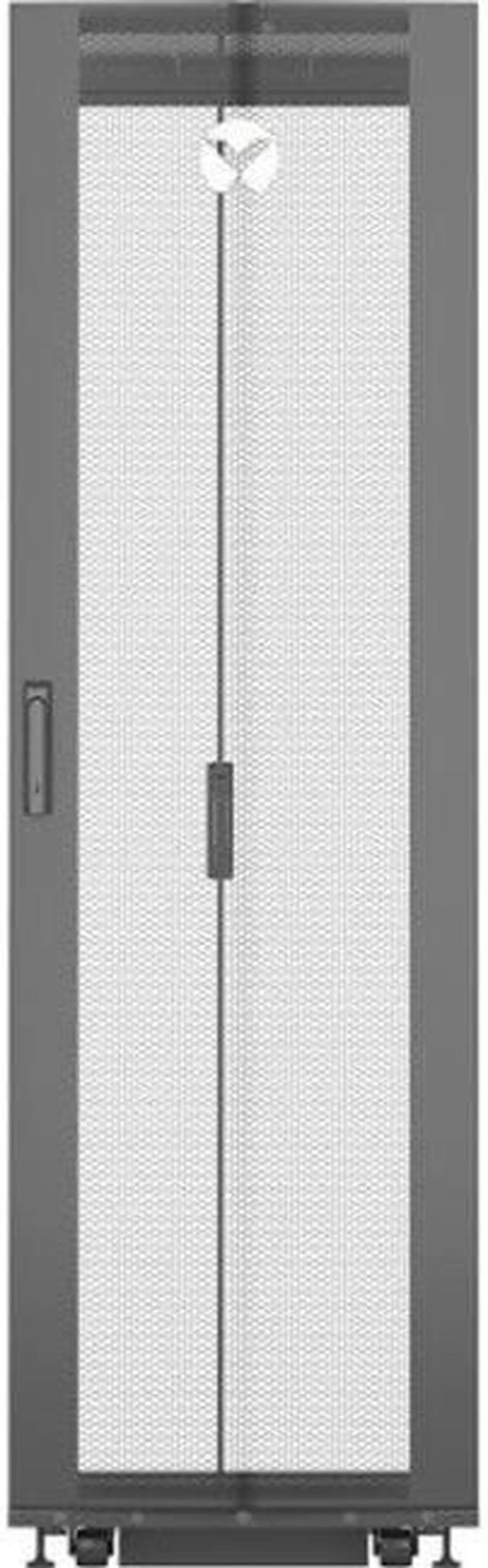 Main image of Liebert VR3300 2000 x 600 x 1200 mm 42U with Doors, Sides & Casters VR Rack - Black