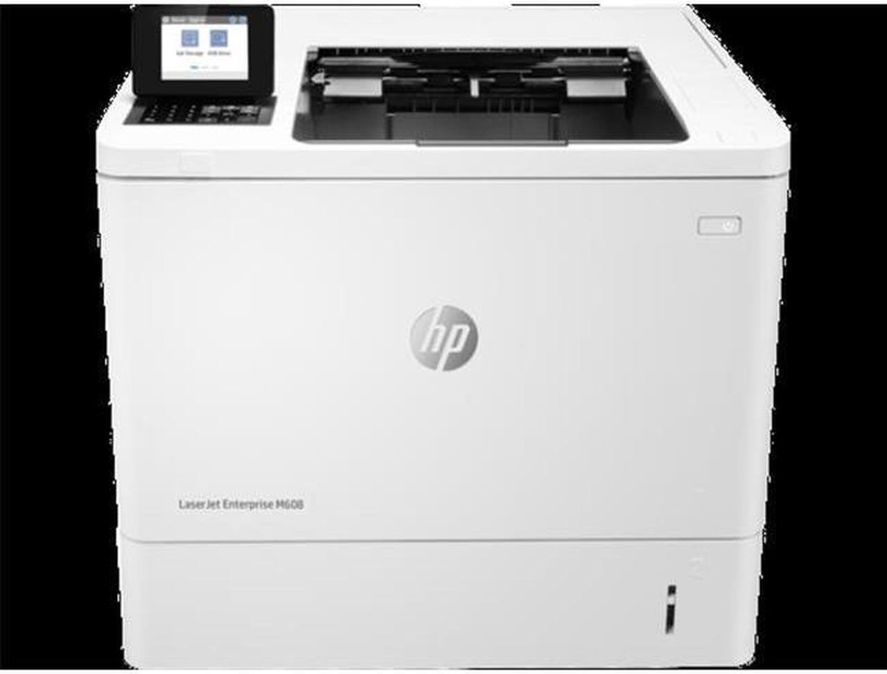 Alt view image 2 of 9 - HP LaserJet Enterprise M608dn Up to 65 ppm Ethernet (RJ-45) / USB Laser Printer