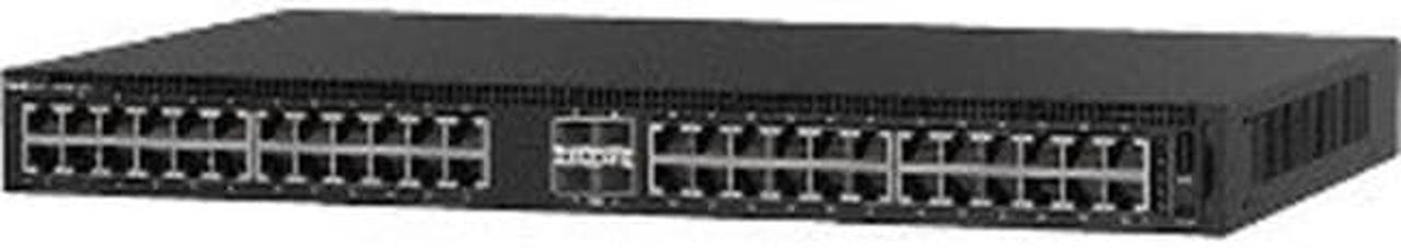 Alt view image 2 of 6 - Dell - 386WH - Dell EMC Networking N1148T-ON - Switch - managed - 48 x 10/100/1000 + 4 x 10 Gigabit SFP+ -