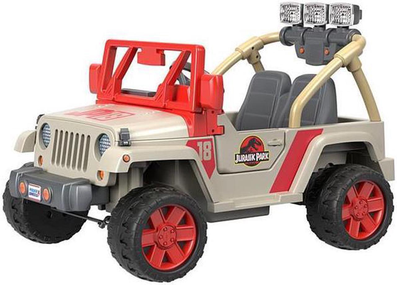Main image of Fisher-Price FRC33 Power Wheels Jurassic World Jeep Wrangler