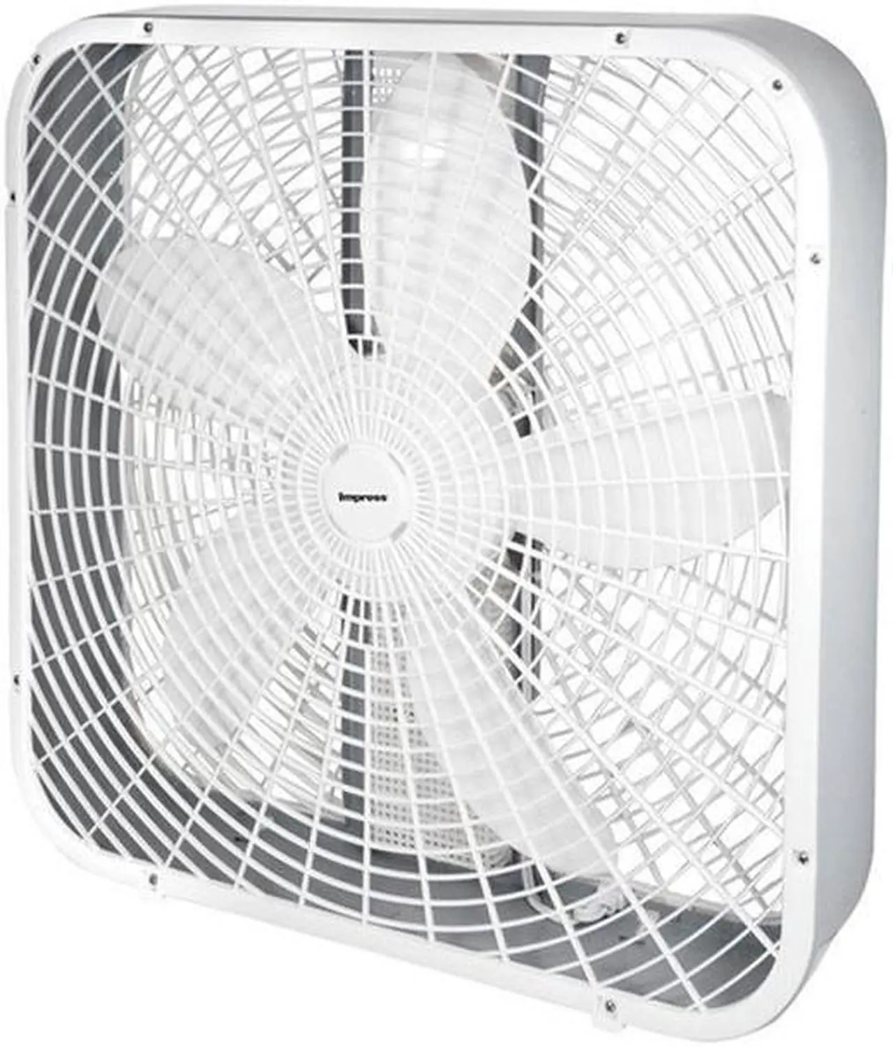 Alt view image 3 of 3 - Impress IM-720 BX 20-Inch 3-Speed Box Fan White