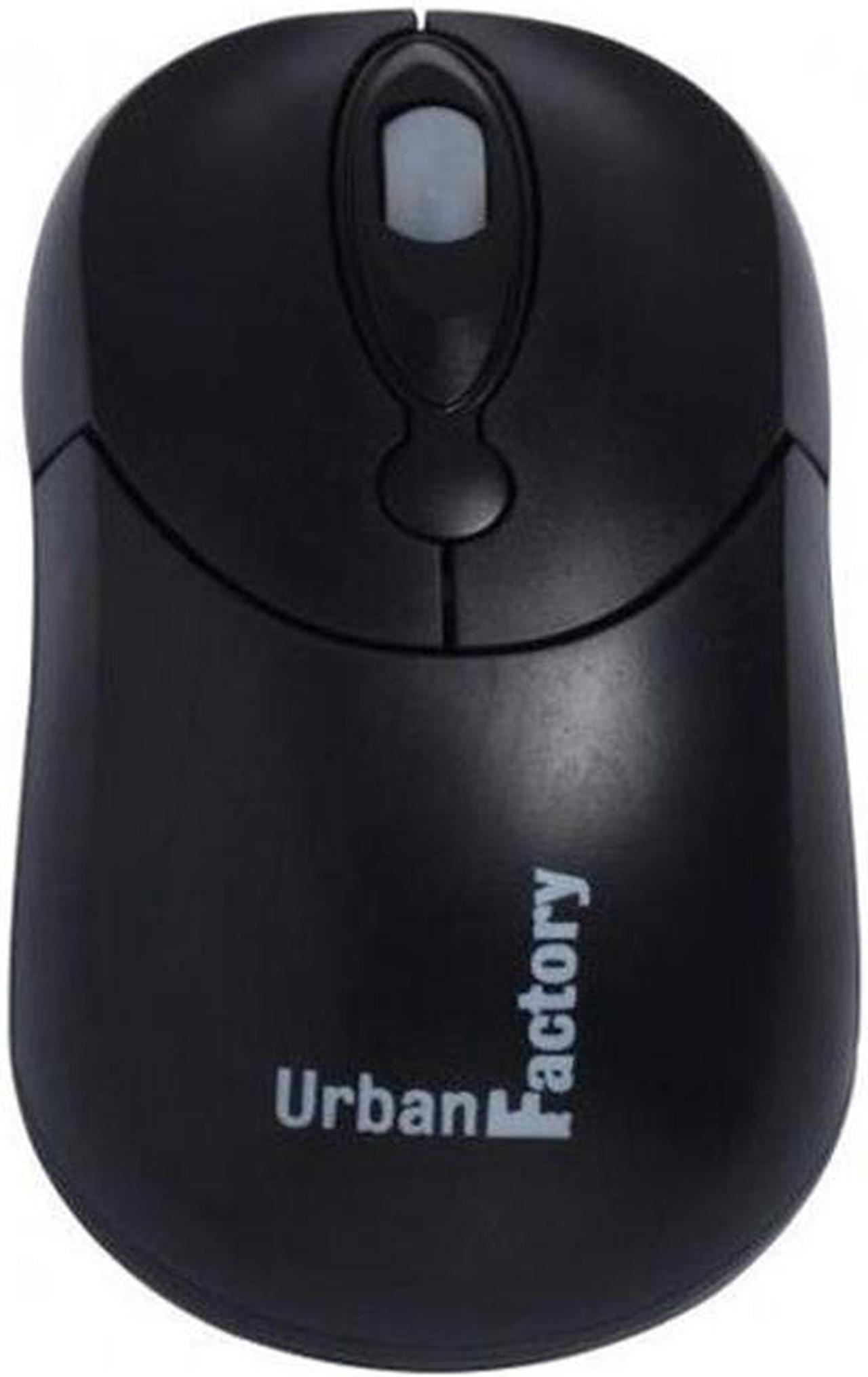 Alt view image 2 of 5 - URBAN FACTORY BCM01UF BLACK MOUSE USB WIRED