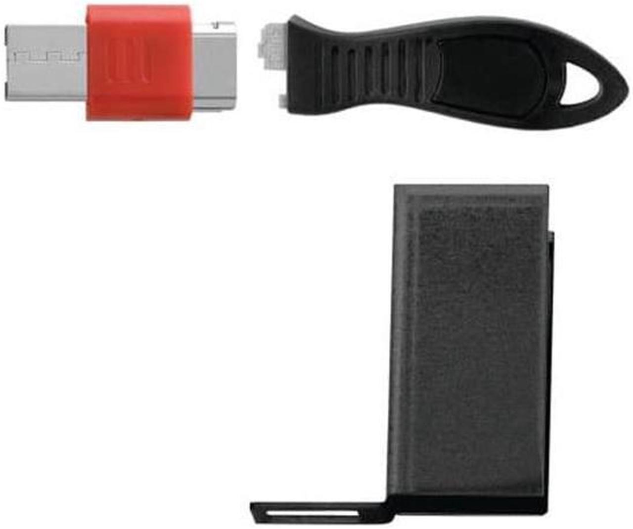 Kensington K67914WW Usb Port Lock Rectangular Cable Guard 10 Unit Min Ds Only